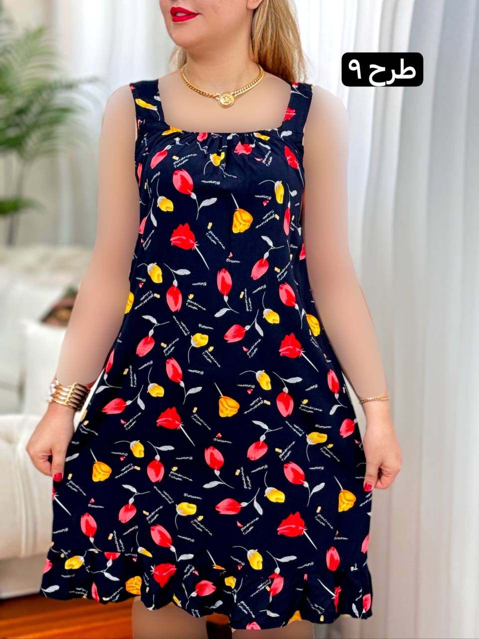 پیراهن نخی الیسا 2150