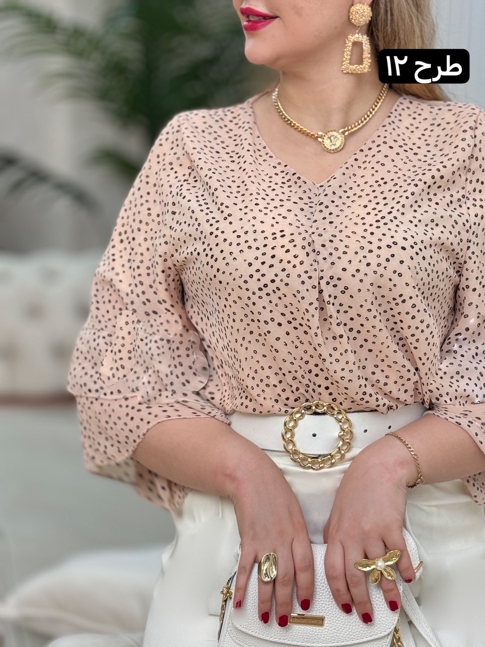 شومیز حریر تارا 2080