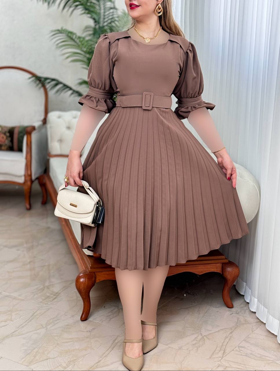 پیراهن پلیسه عروسکی 2153