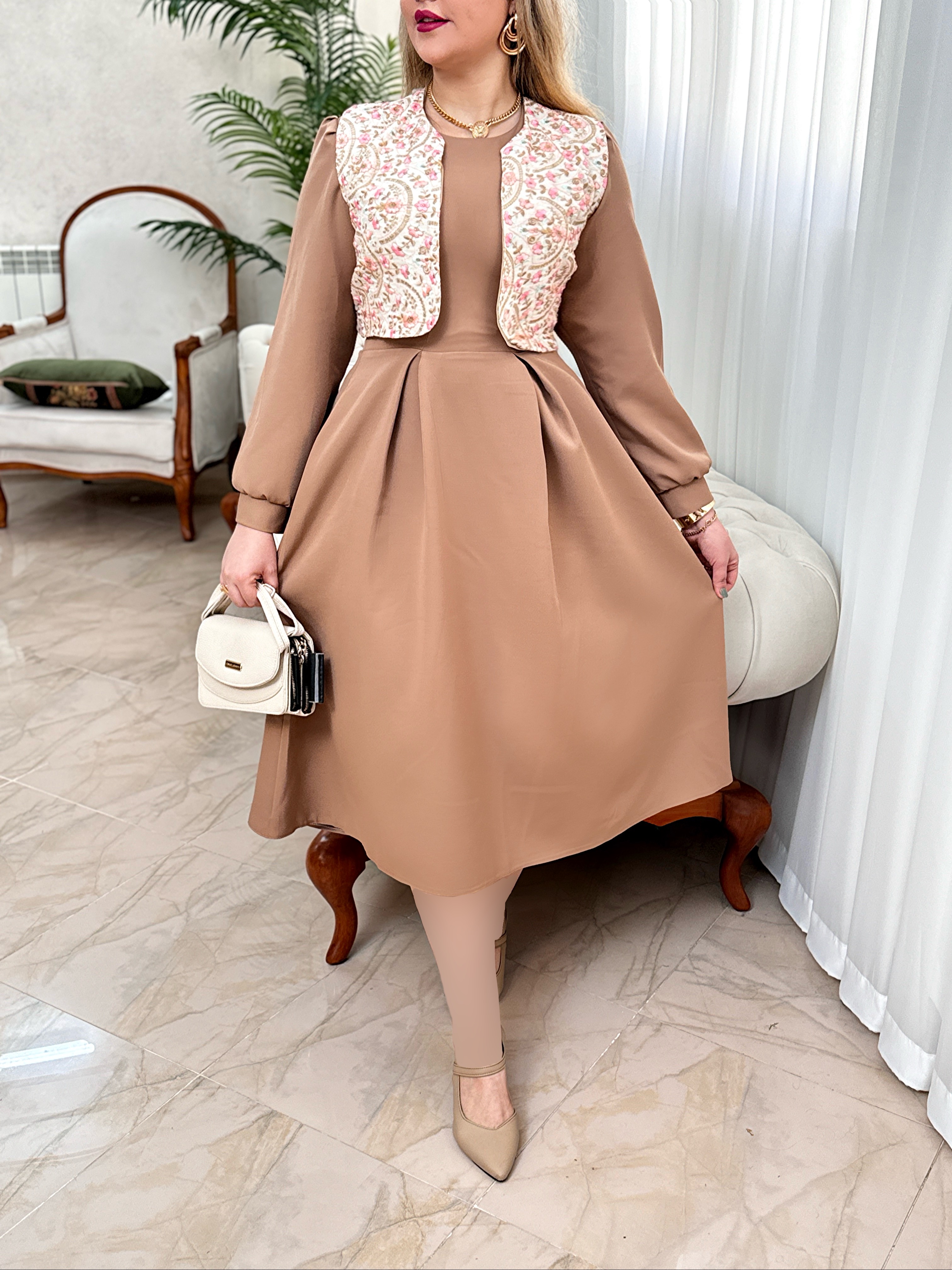 پیراهن مزونی ترگل2157
