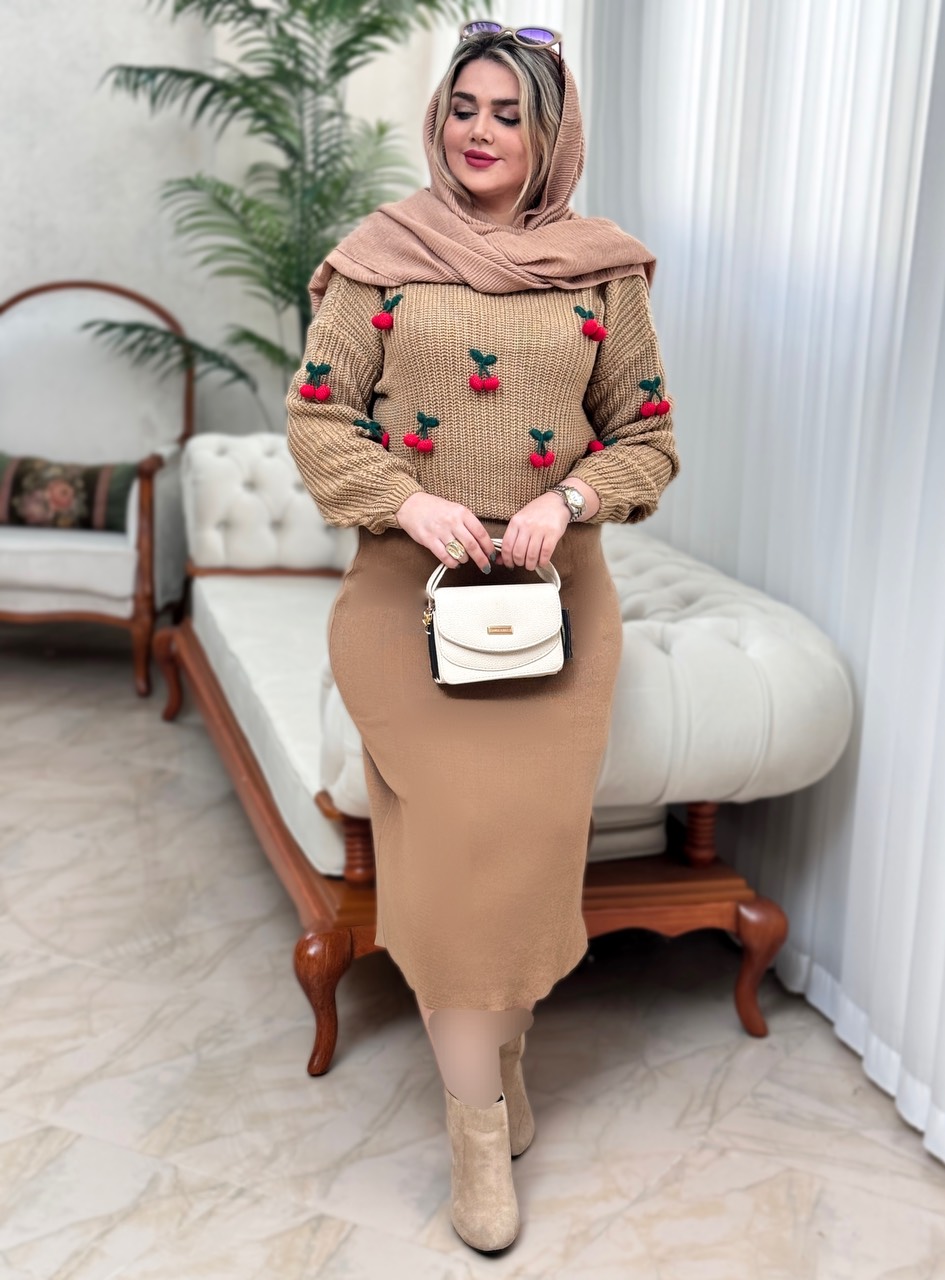 بلوز بافت گیلاس 2161