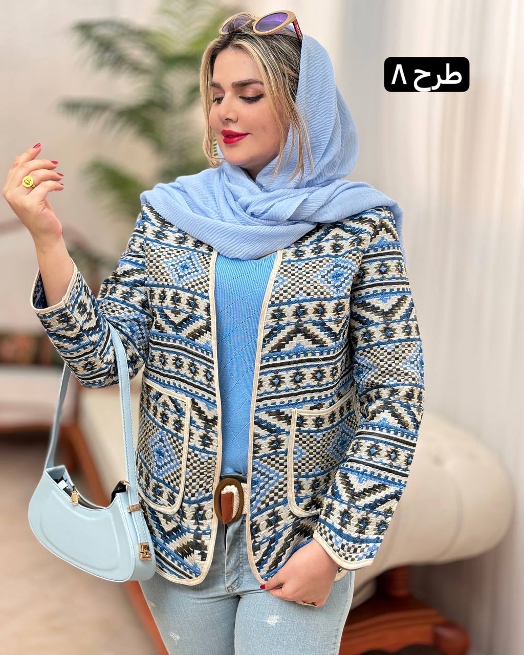 کت تافته مینا 2174
