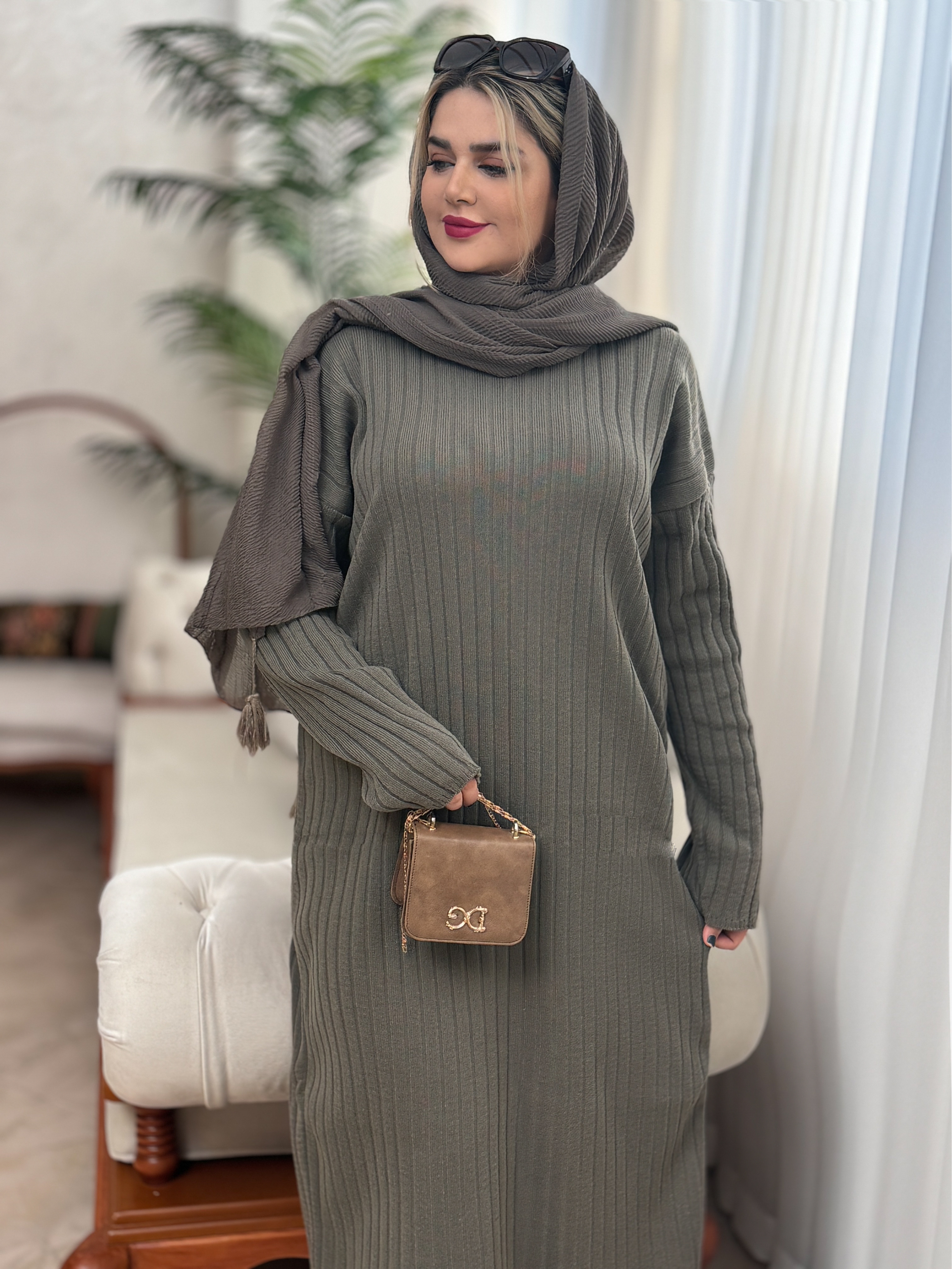 پیراهن بافت کنزو 2194