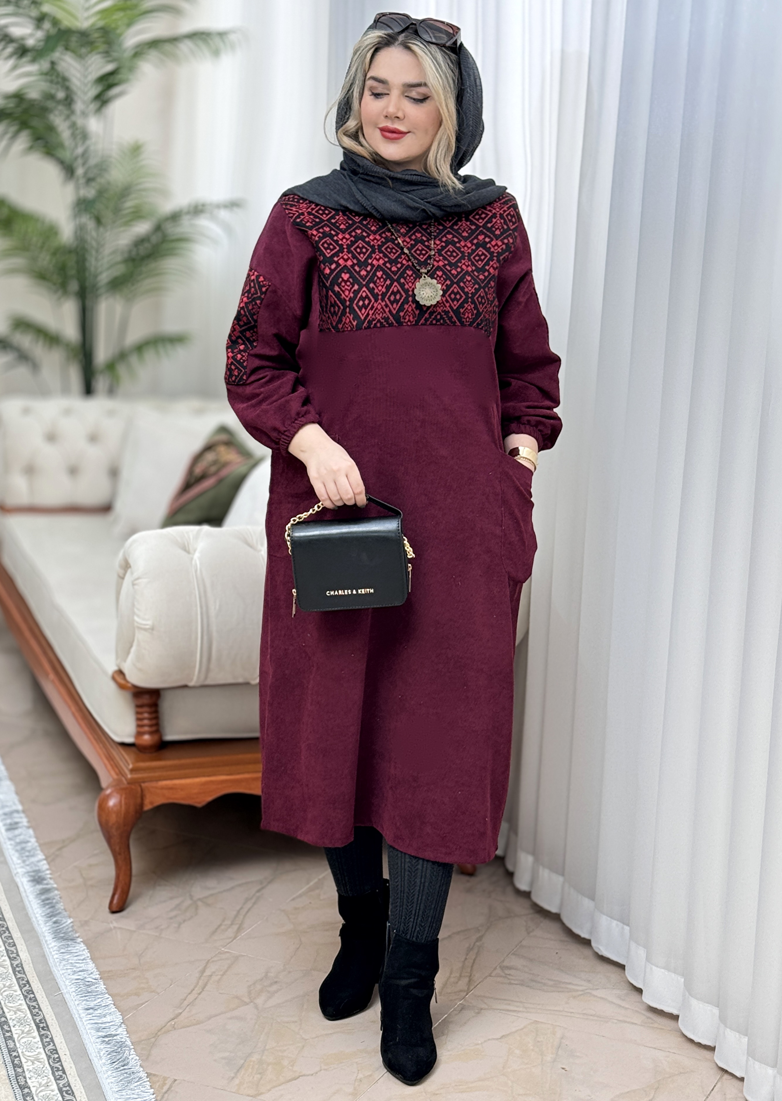 پیراهن کبریتی آناهیتا‌ 2237