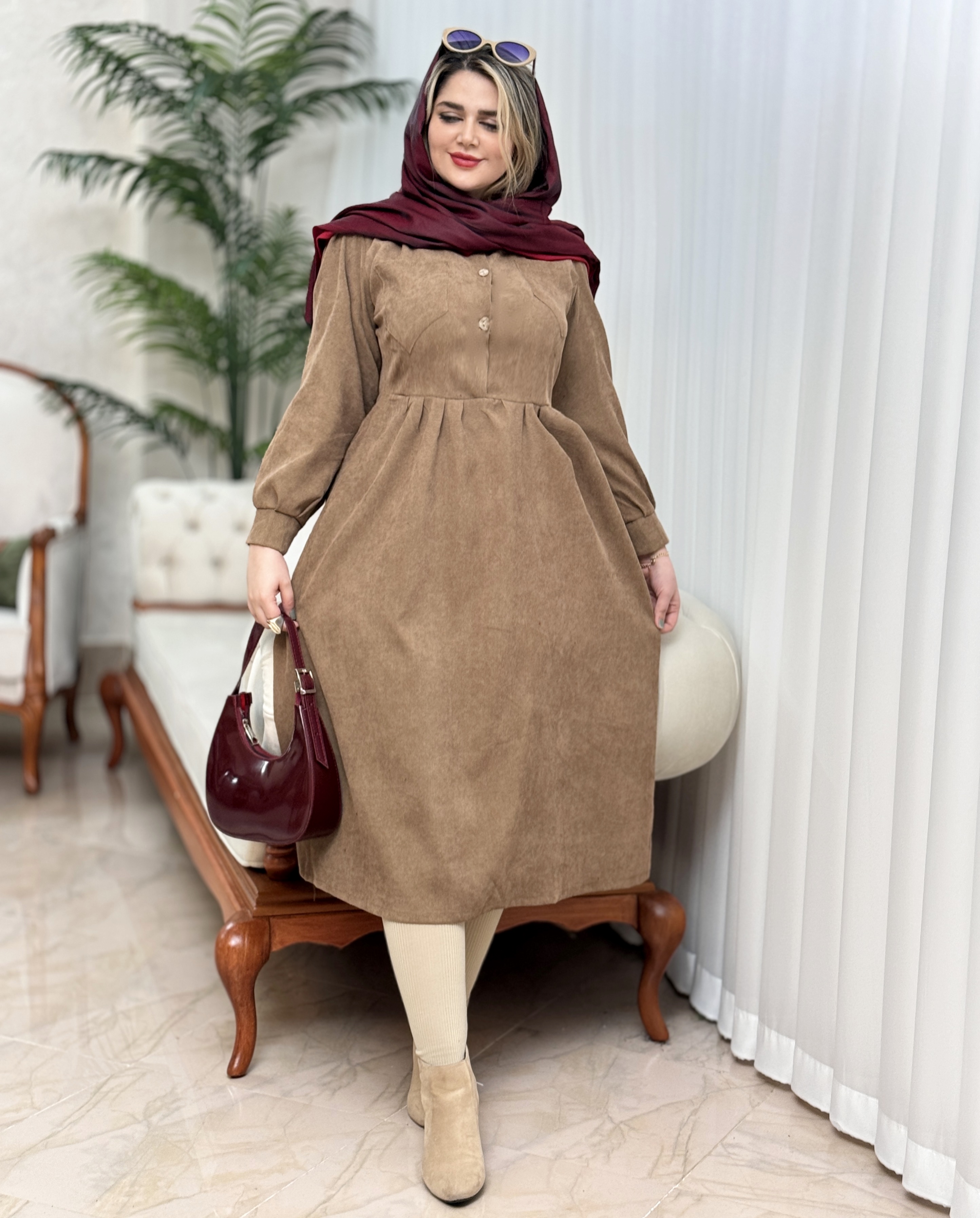 پیراهن کبریتی شهنار2146