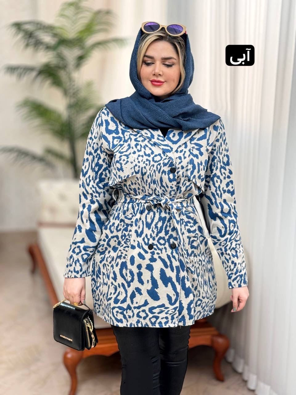 بارونی کتان کاملیا 2244