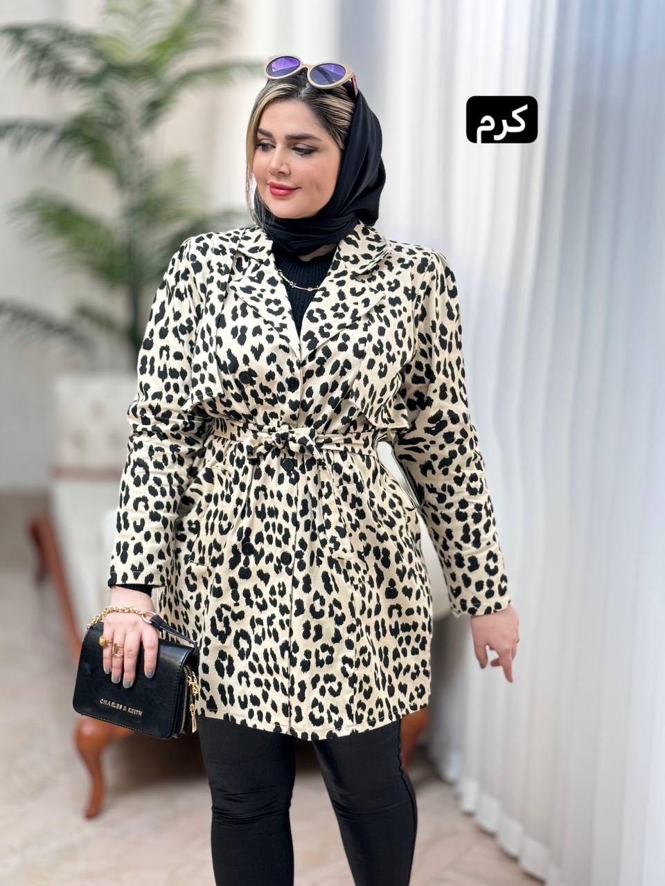 بارونی کتان کاملیا 2244