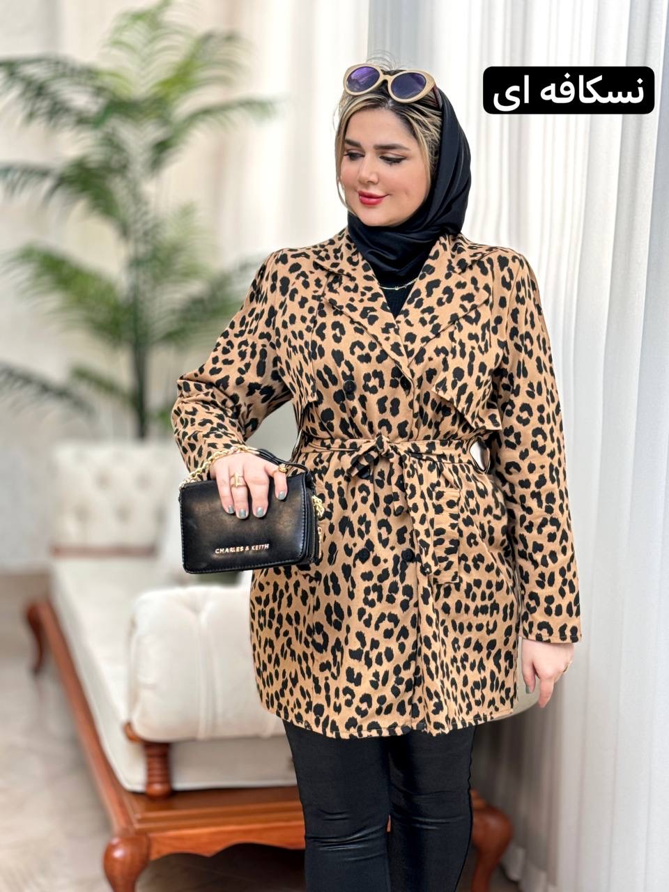 بارونی کتان کاملیا 2244