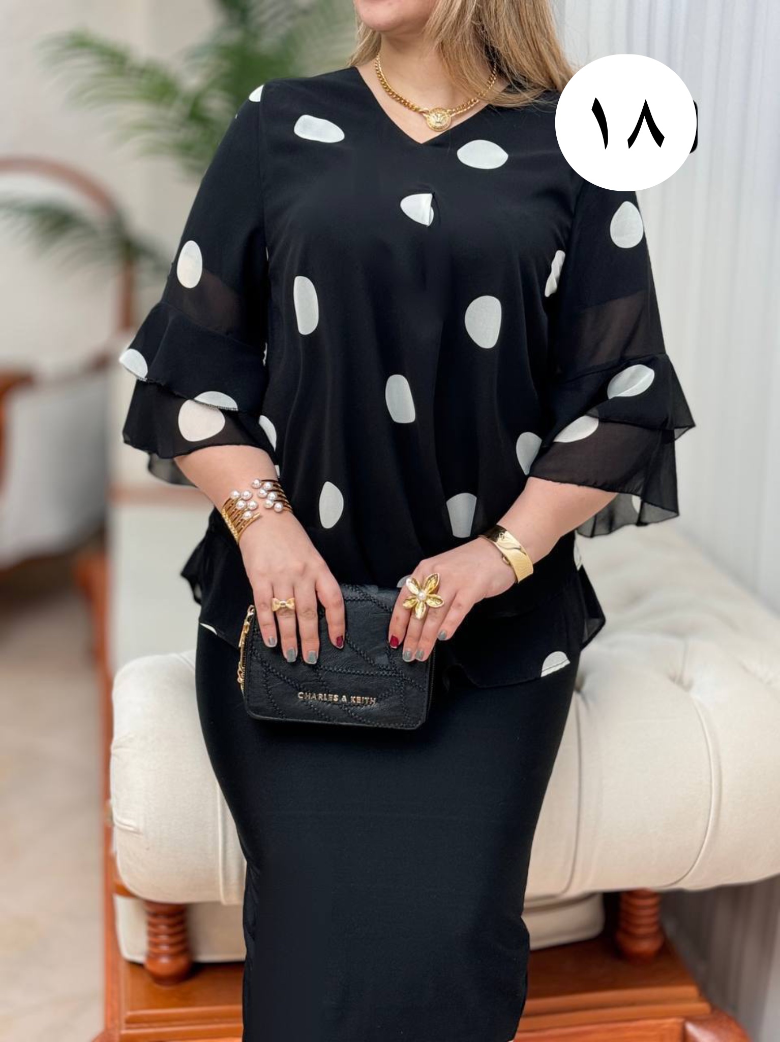 شومیز حریر تارا 2080