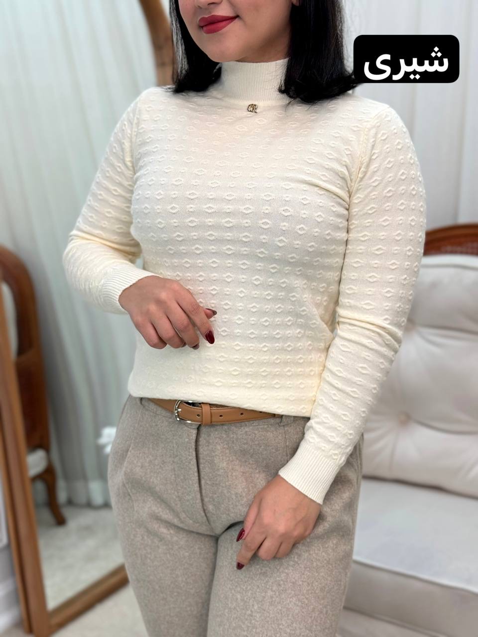 بلوز بافت مدادرنگی 2400