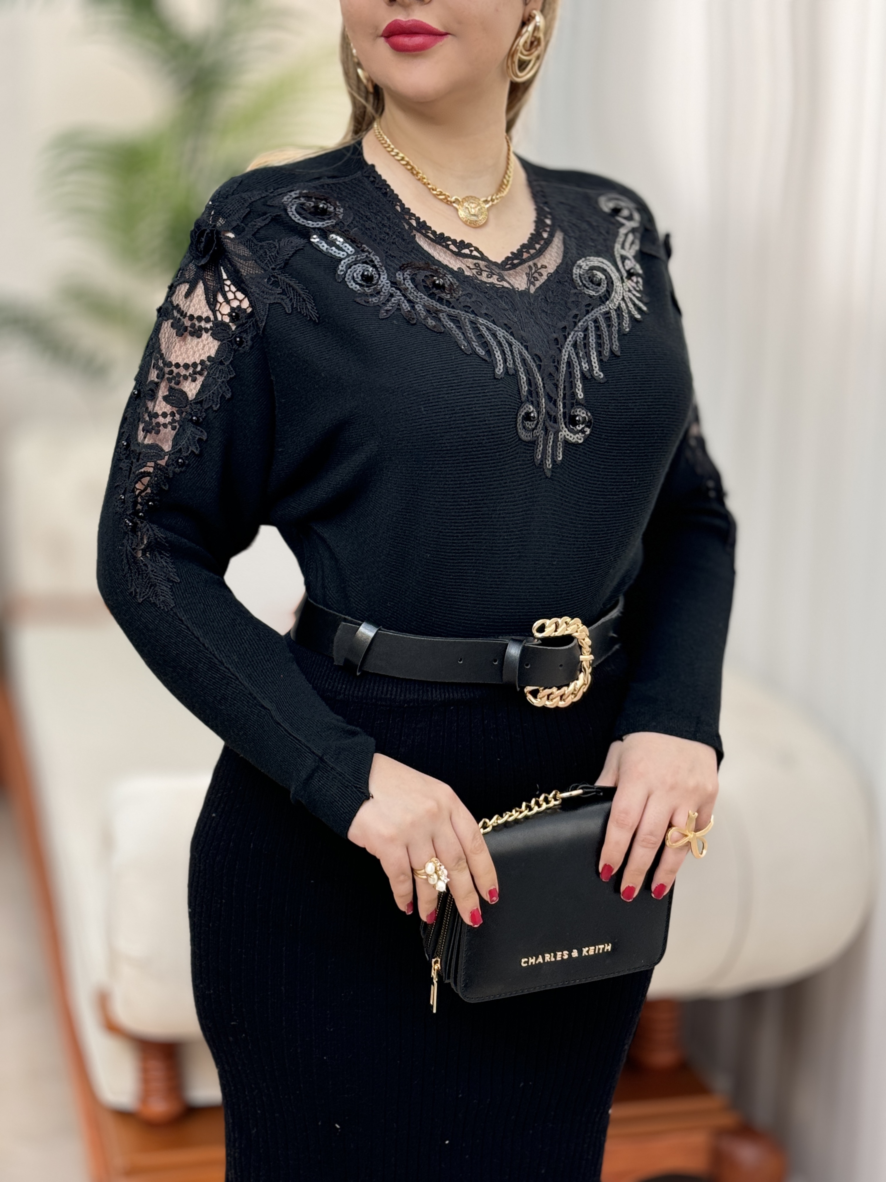 بلوز بافت بارلی 2419