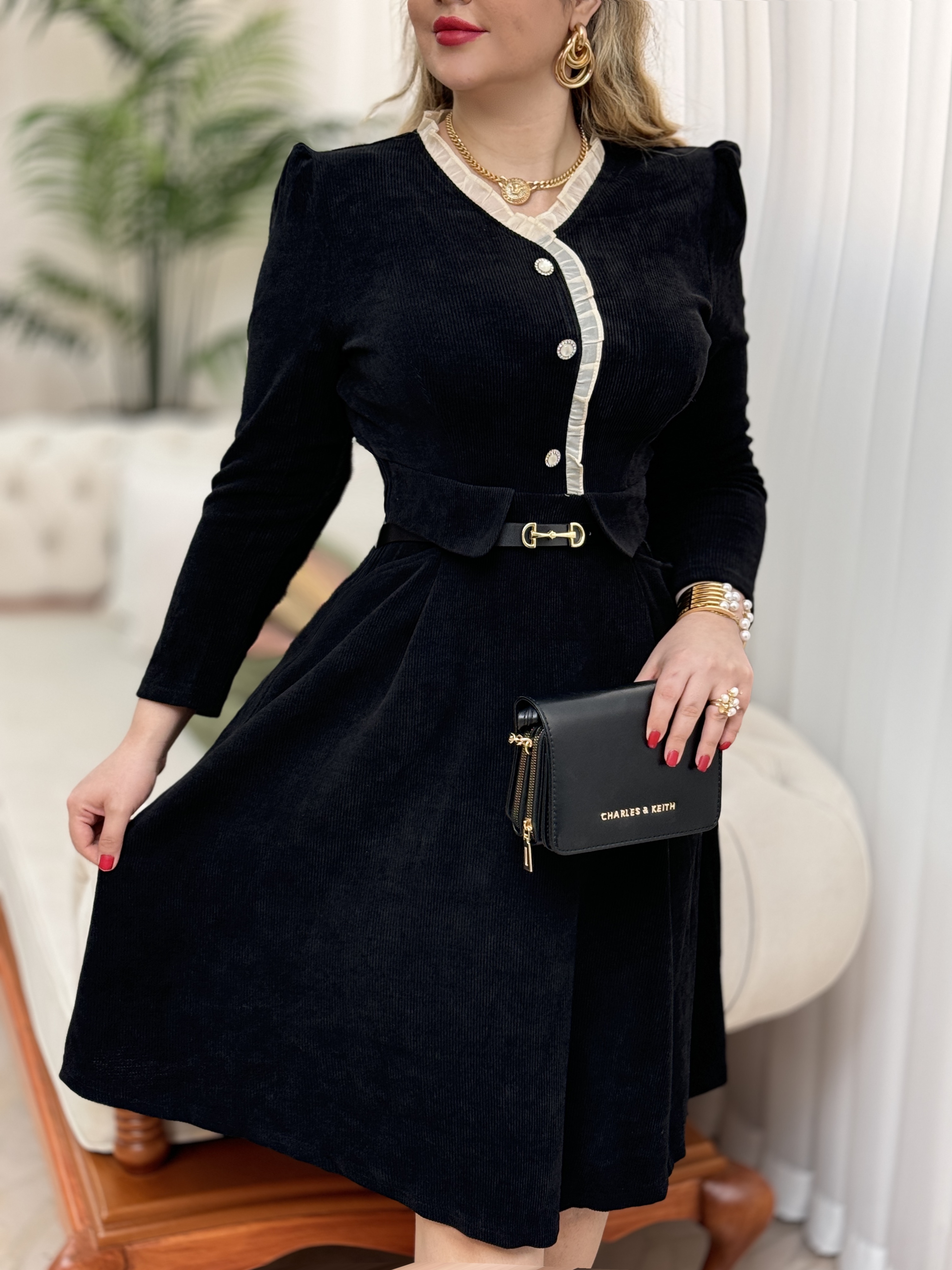 پیراهن مزونی مروارید 2437