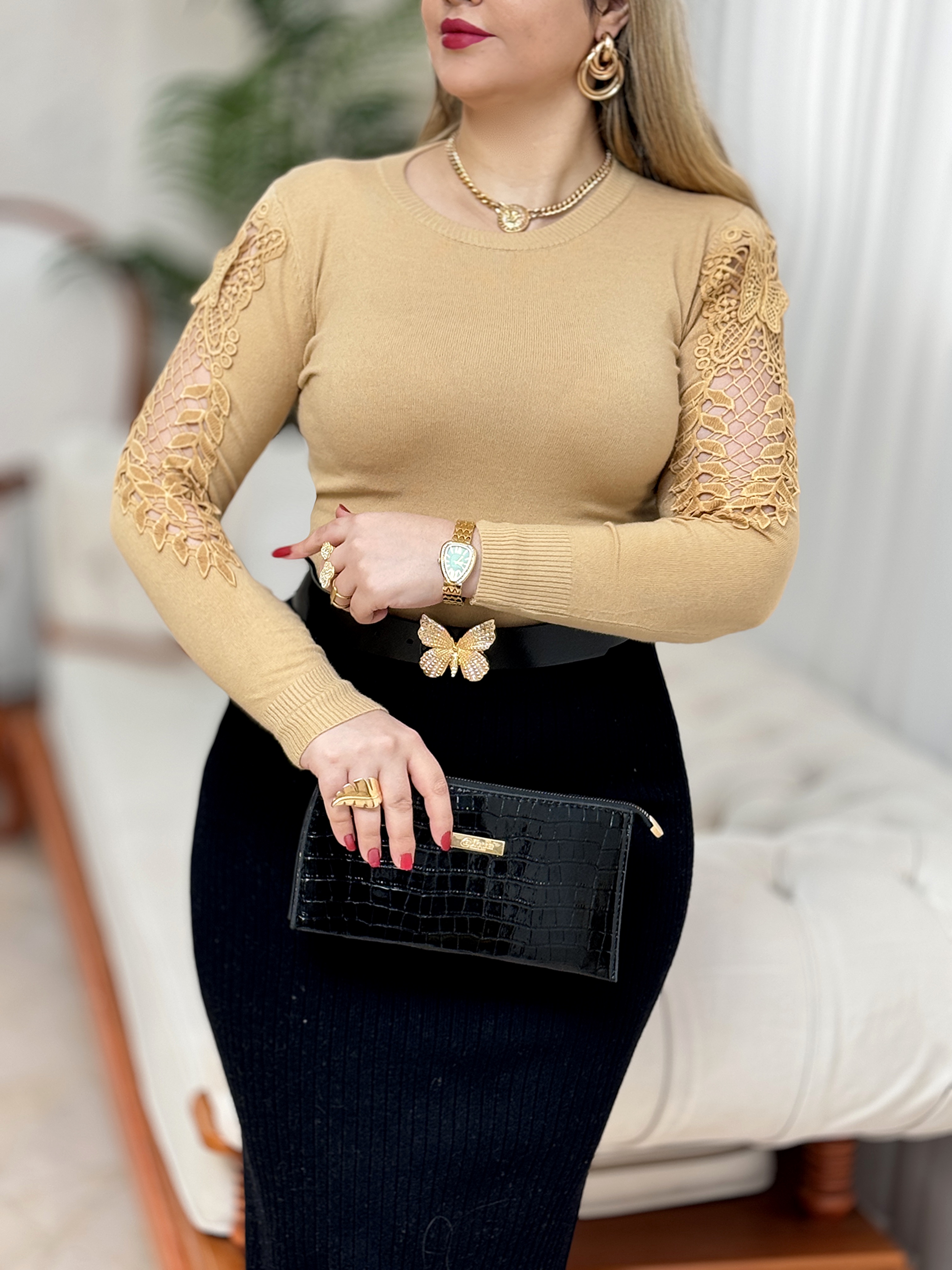 بلوز بافت پروانه 2490