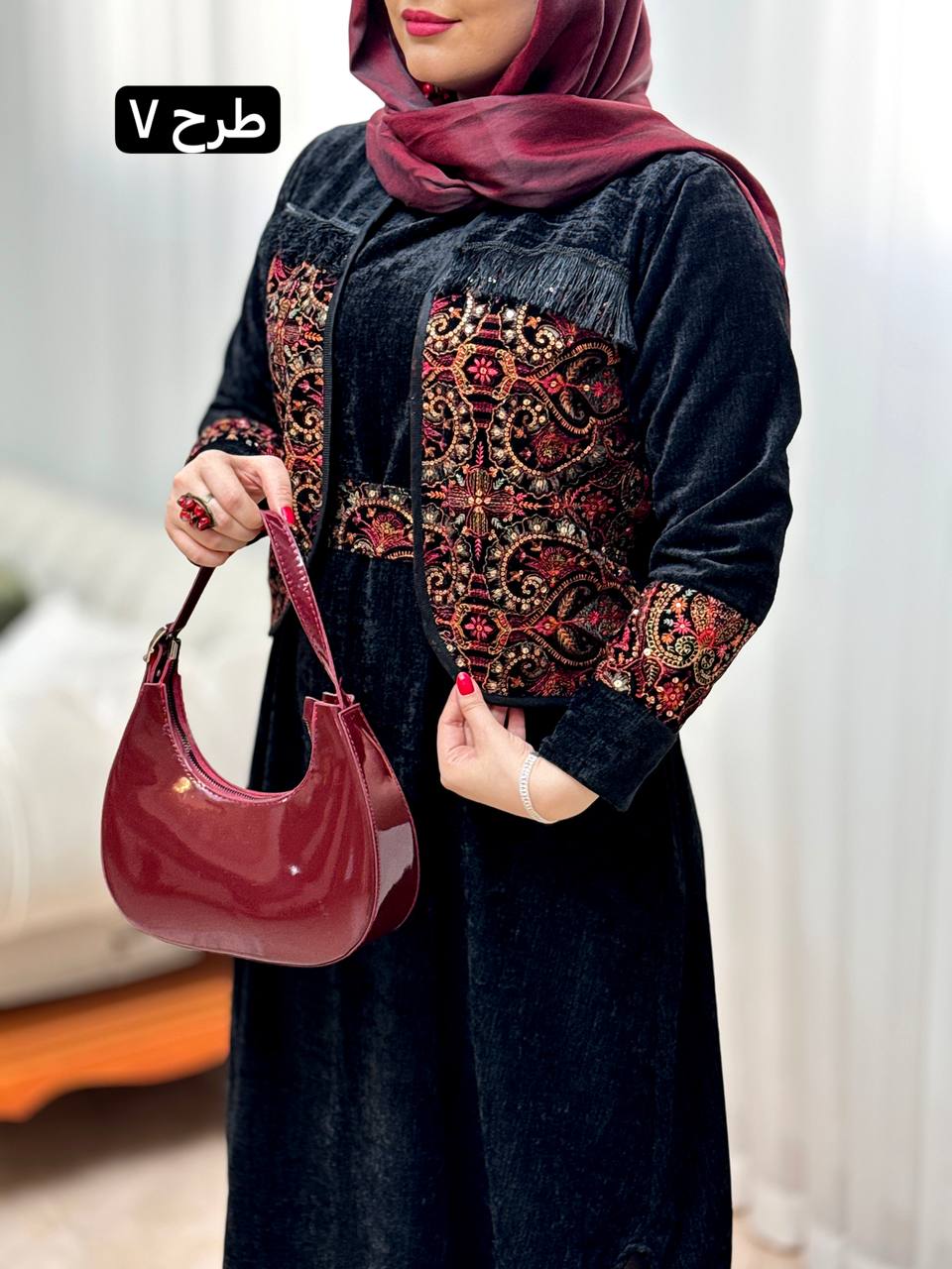 ست مخمل نوژان 2275