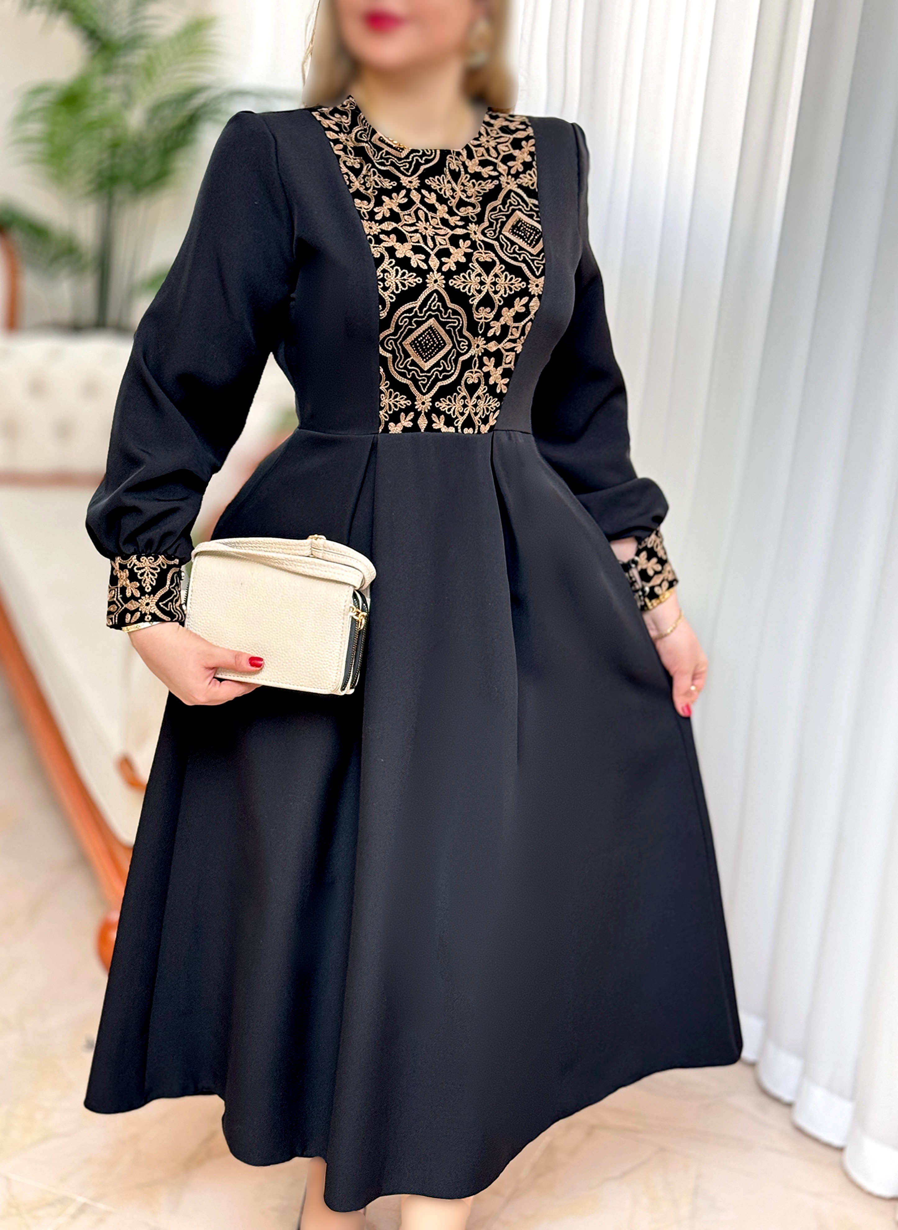 پیراهن مزونی نازلی 2710