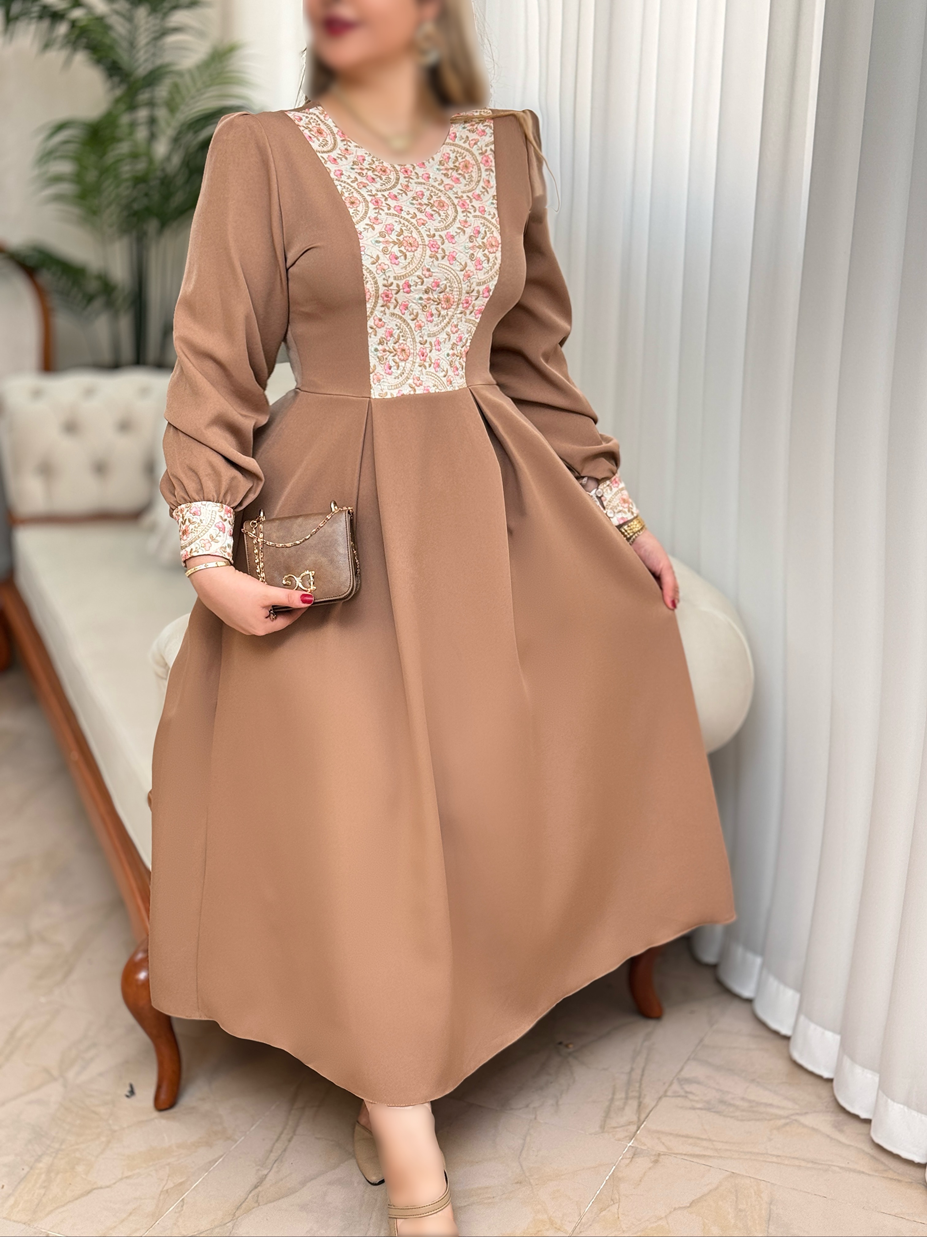 پیراهن مزونی نازلی 2710