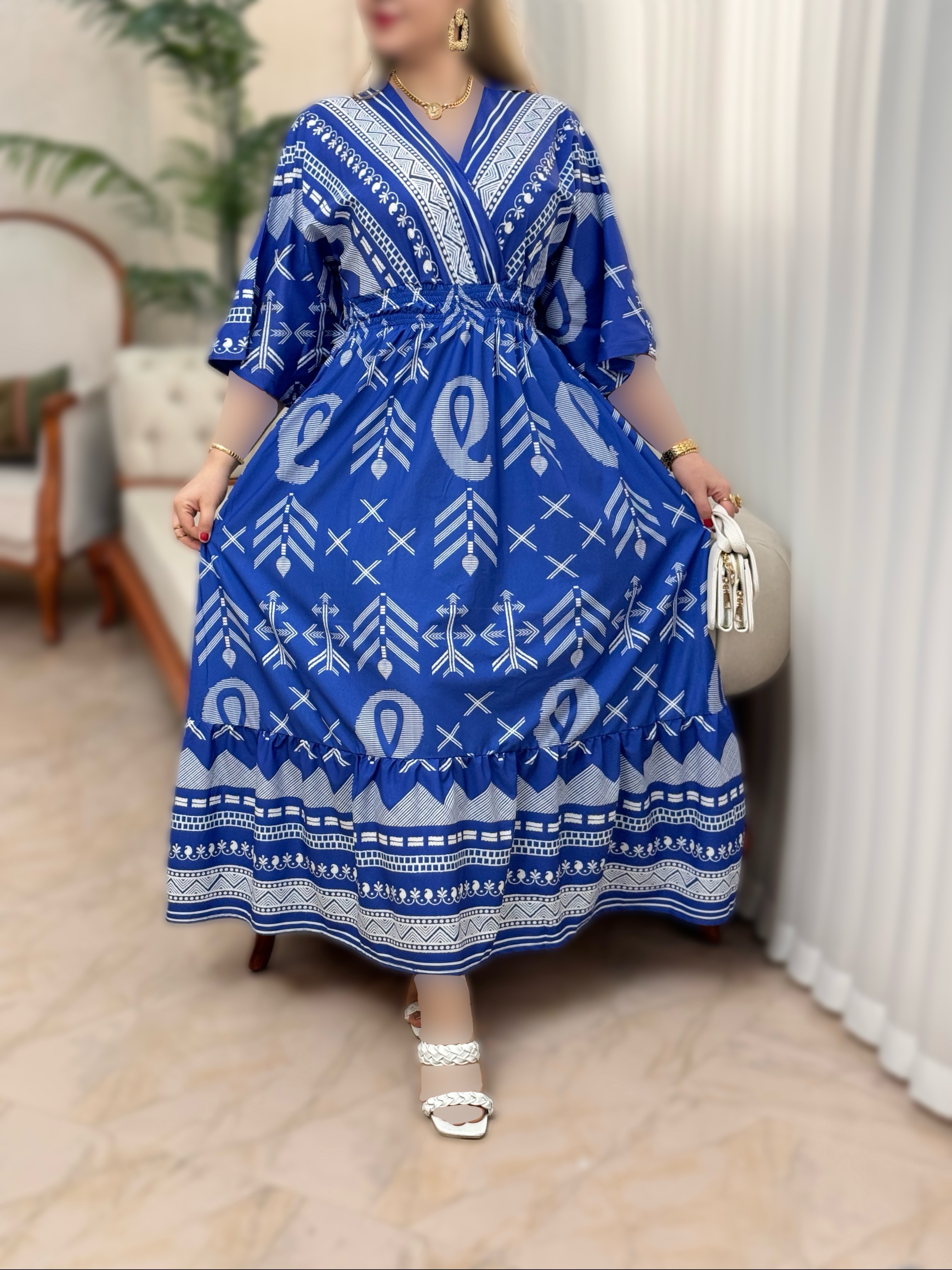 پیراهن فلور منا 2739