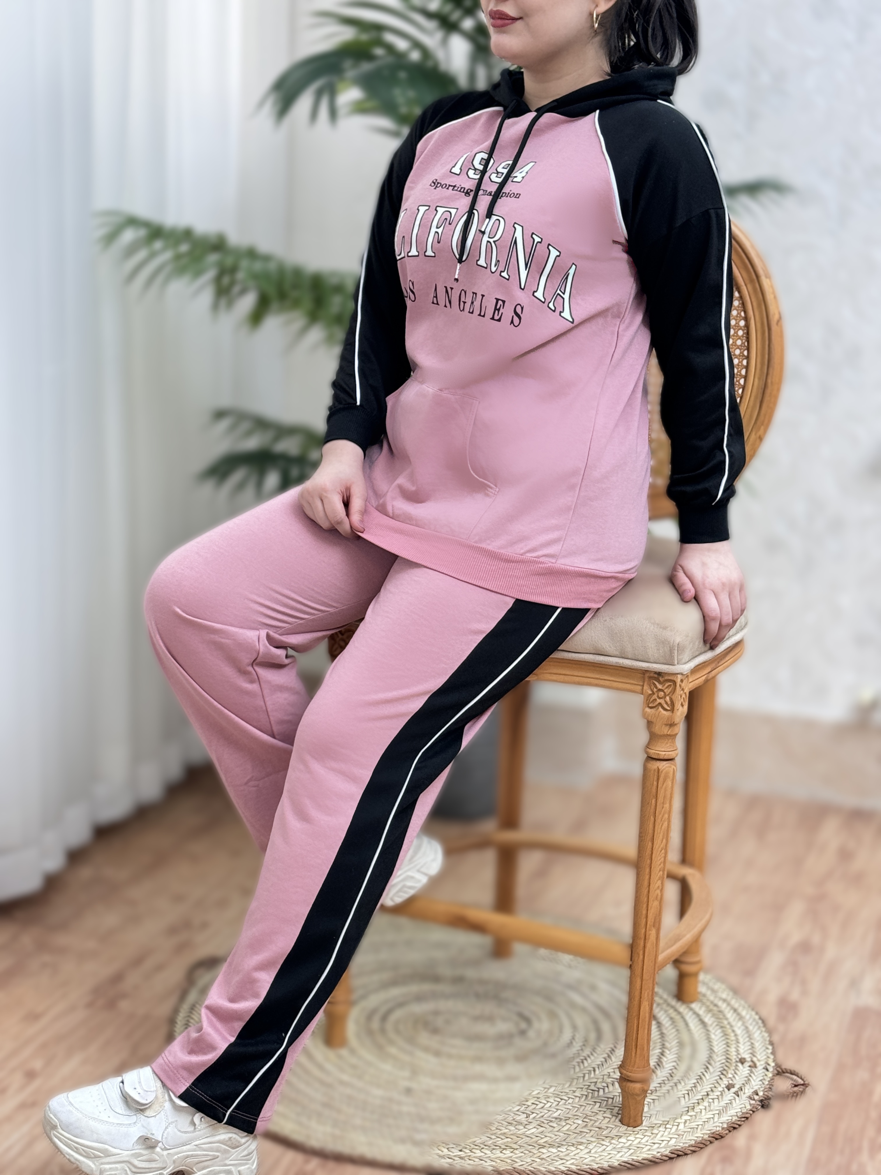 ست هودی شلوار کالیفرنیا 2740