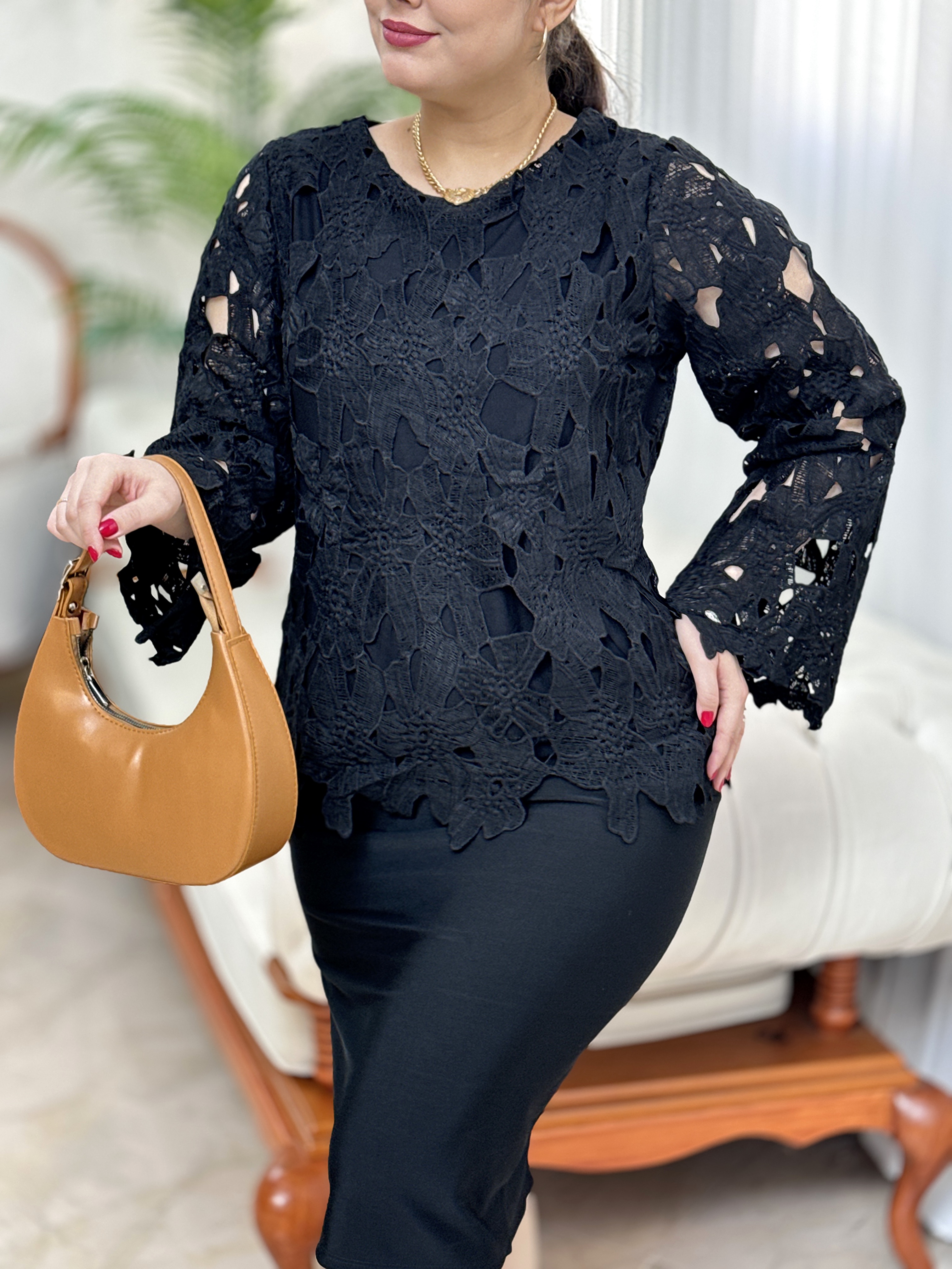 شومیز دانتل آیما 2751