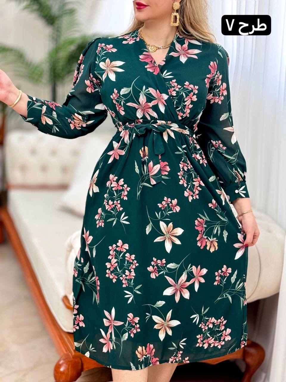 پیراهن حریر ملیکا 2755