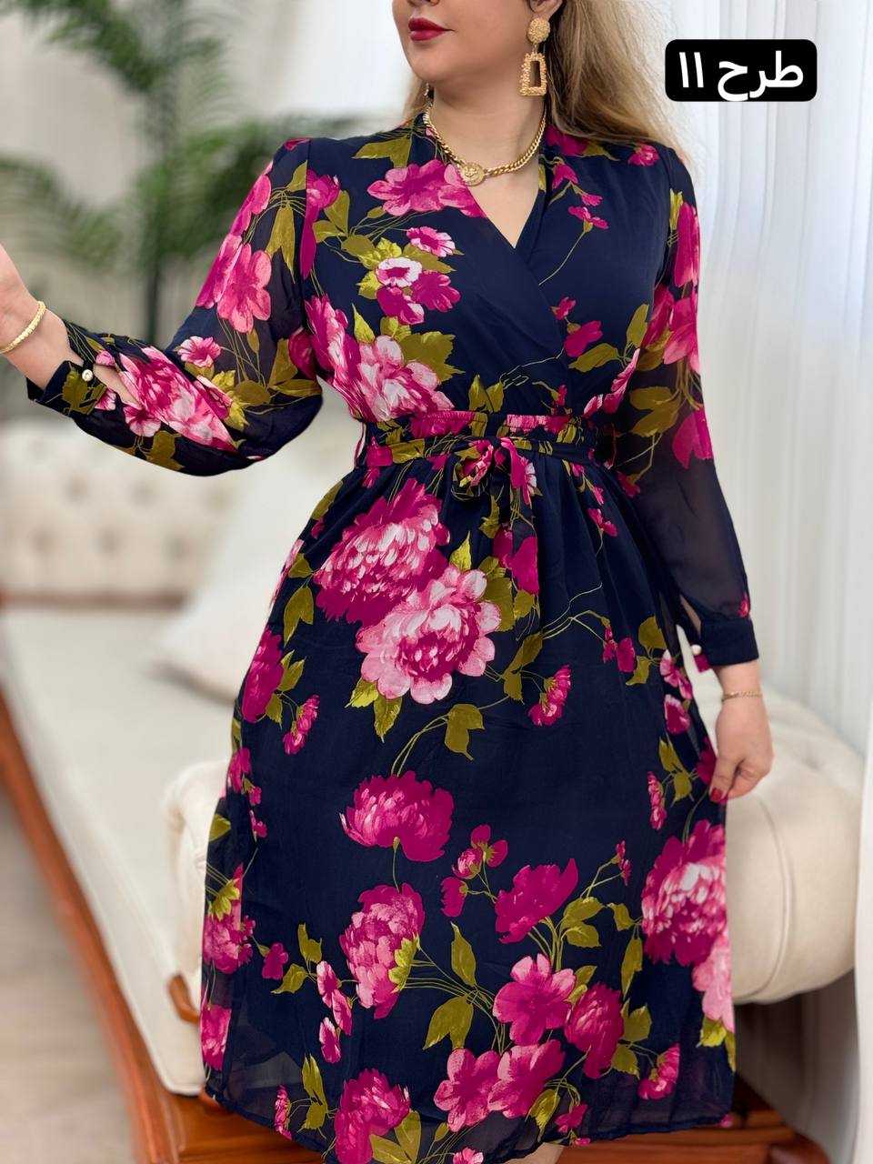پیراهن حریر ملیکا 2755