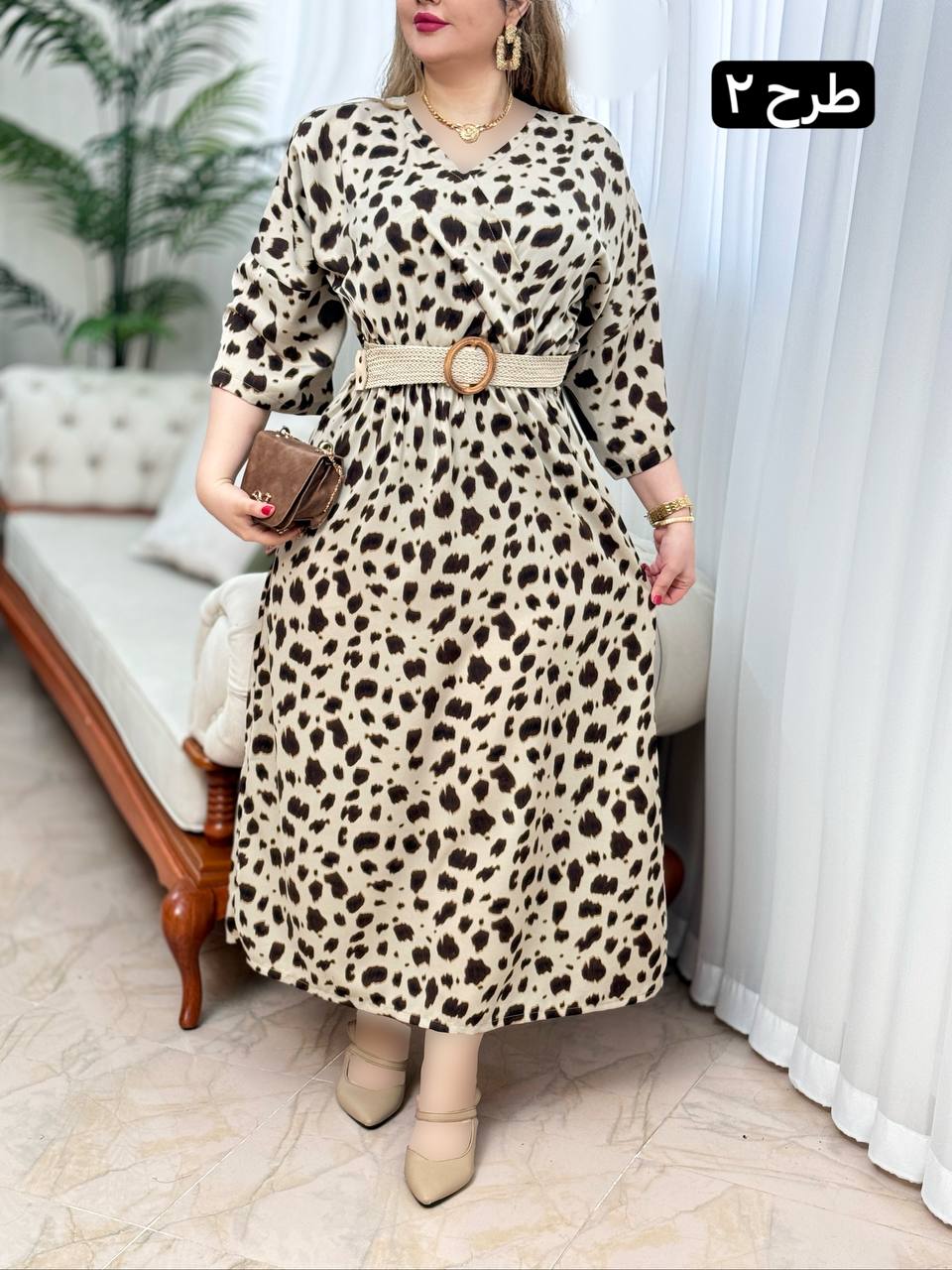 پیراهن فلور نینا 2758
