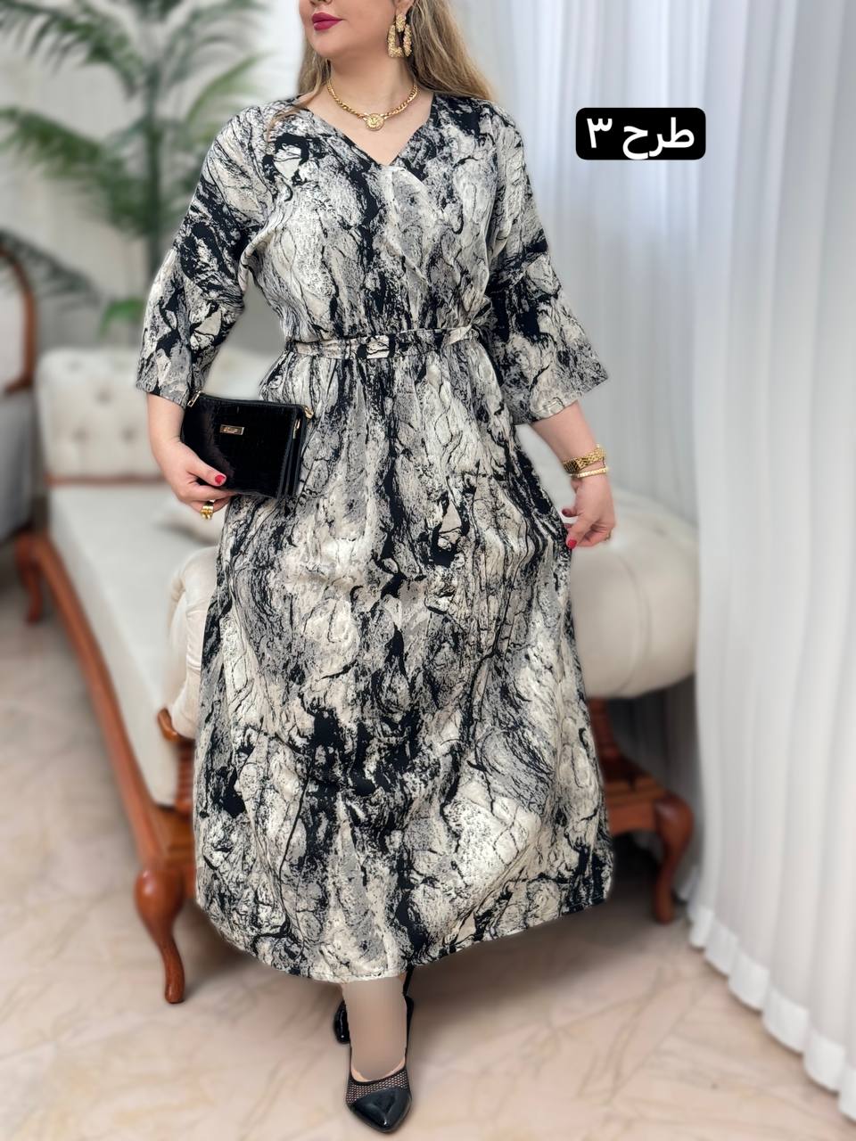 پیراهن فلور نینا 2758