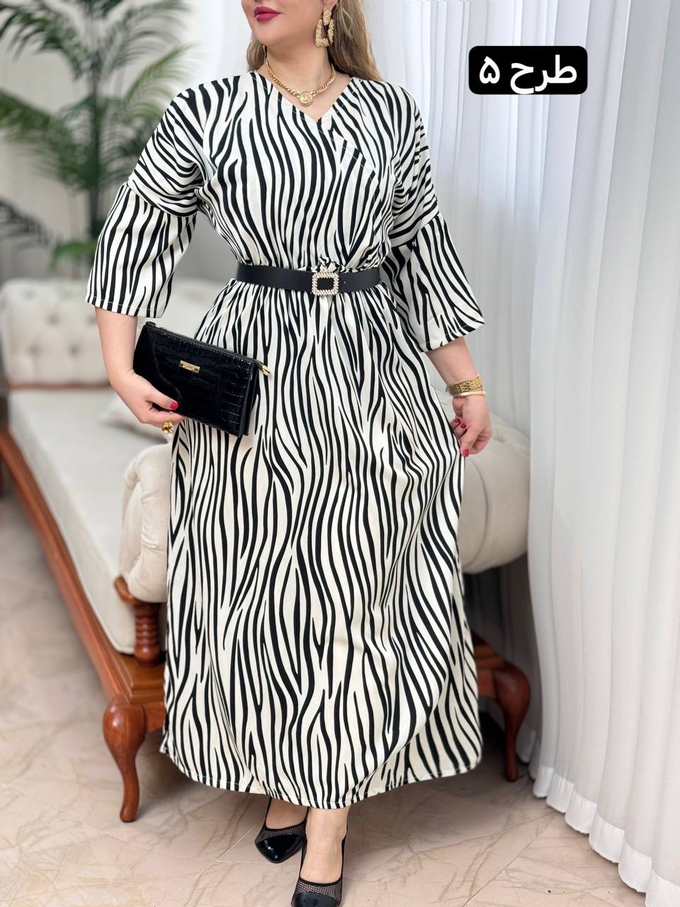 پیراهن فلور نینا 2758