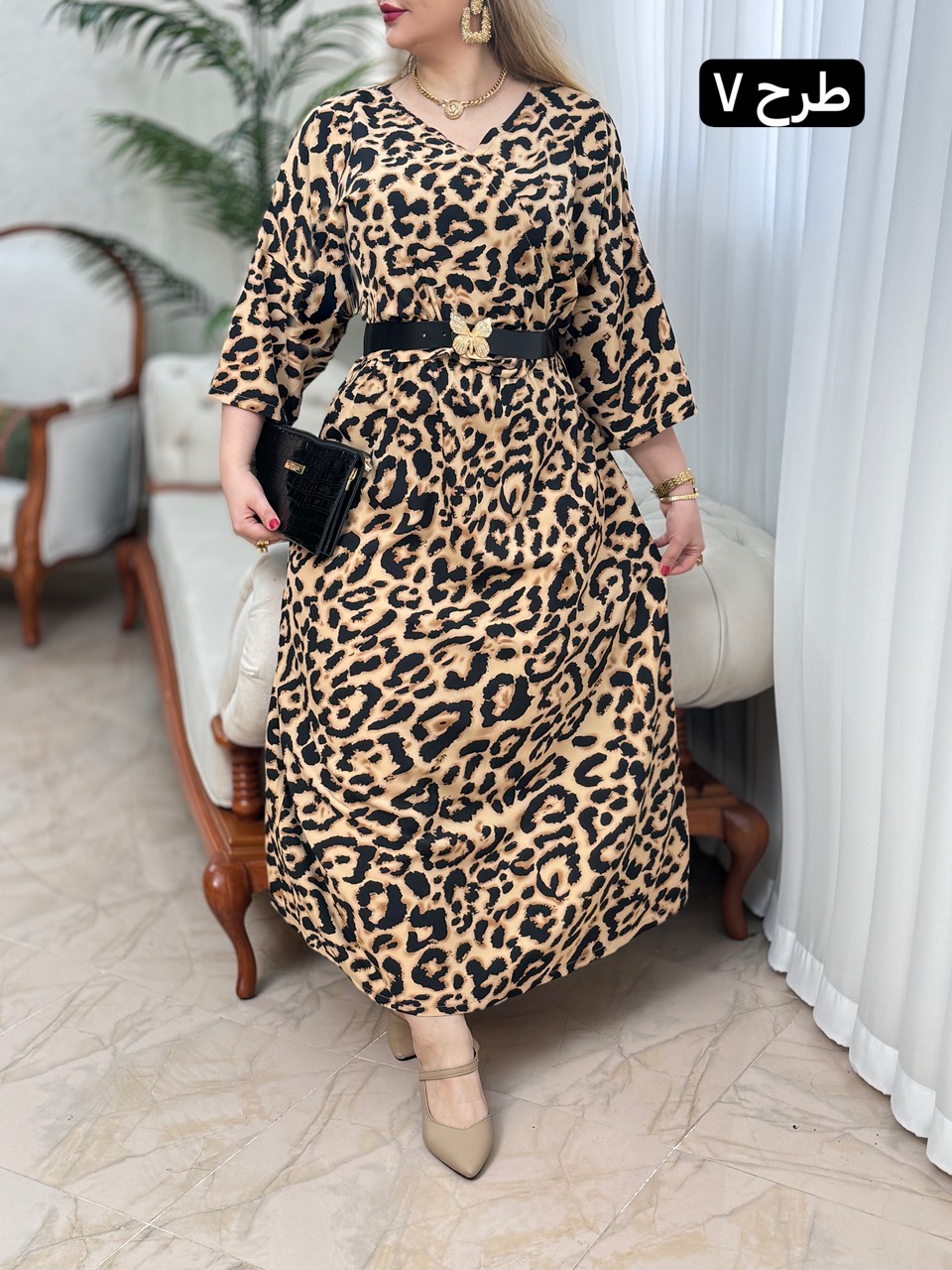 پیراهن فلور نینا 2758