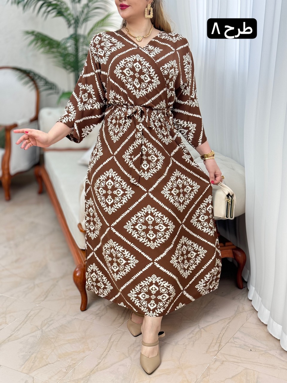 پیراهن فلور نینا 2758