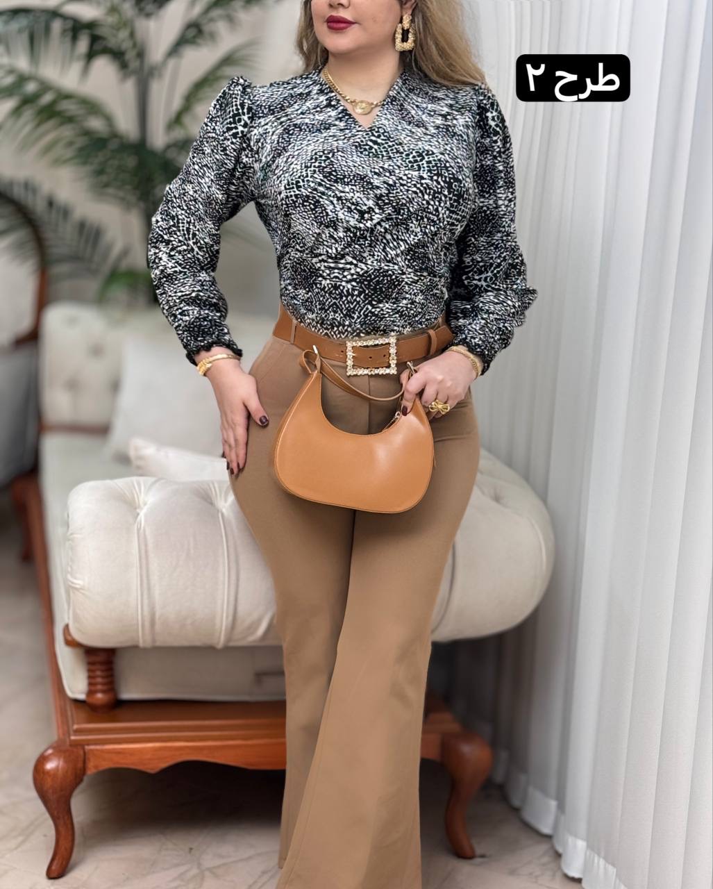 شومیز ساحارا 2765