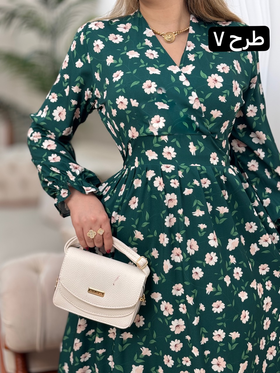 پیراهن فلور تیارا 2708