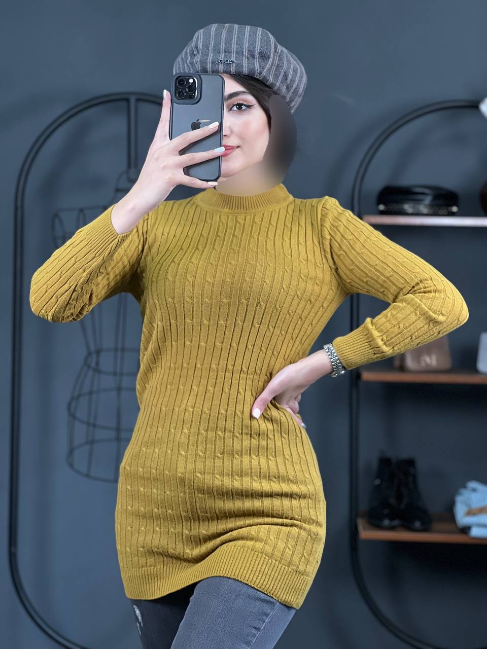 تونیک بافت زنجیری 1305