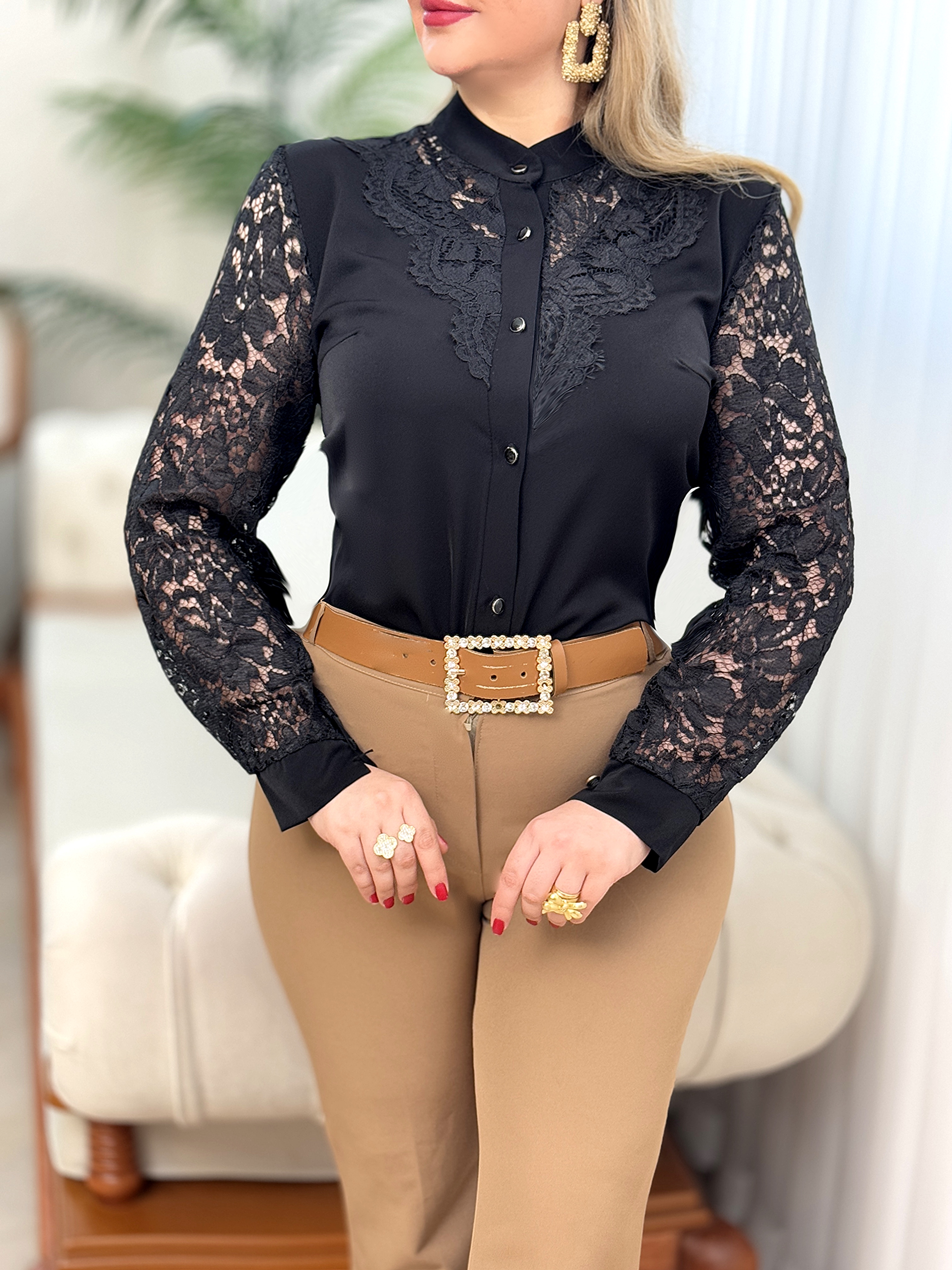 شومیز دانتل پری 2789