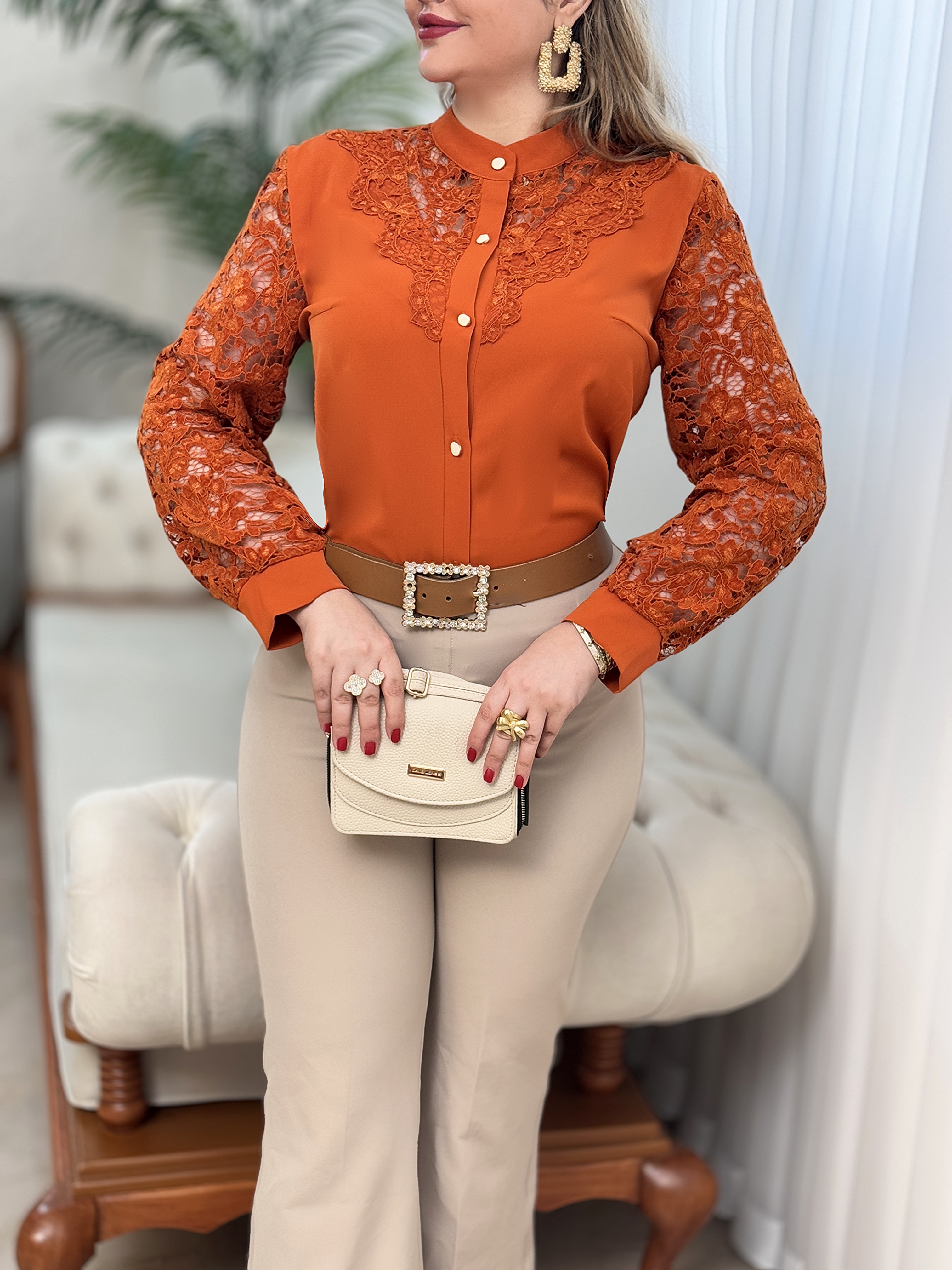 شومیز دانتل پری 2789