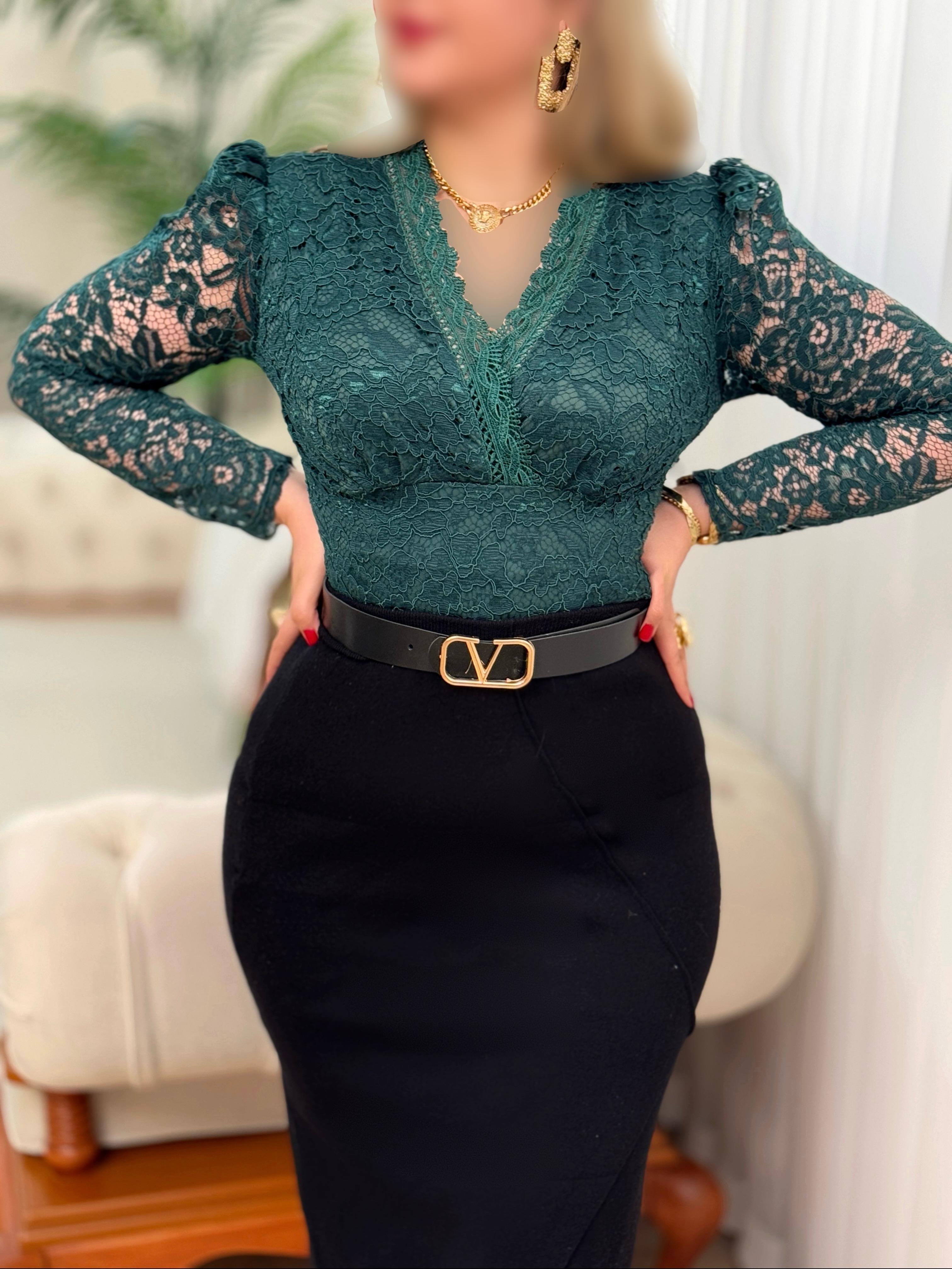 شومیز دانتل فرزانه 2791