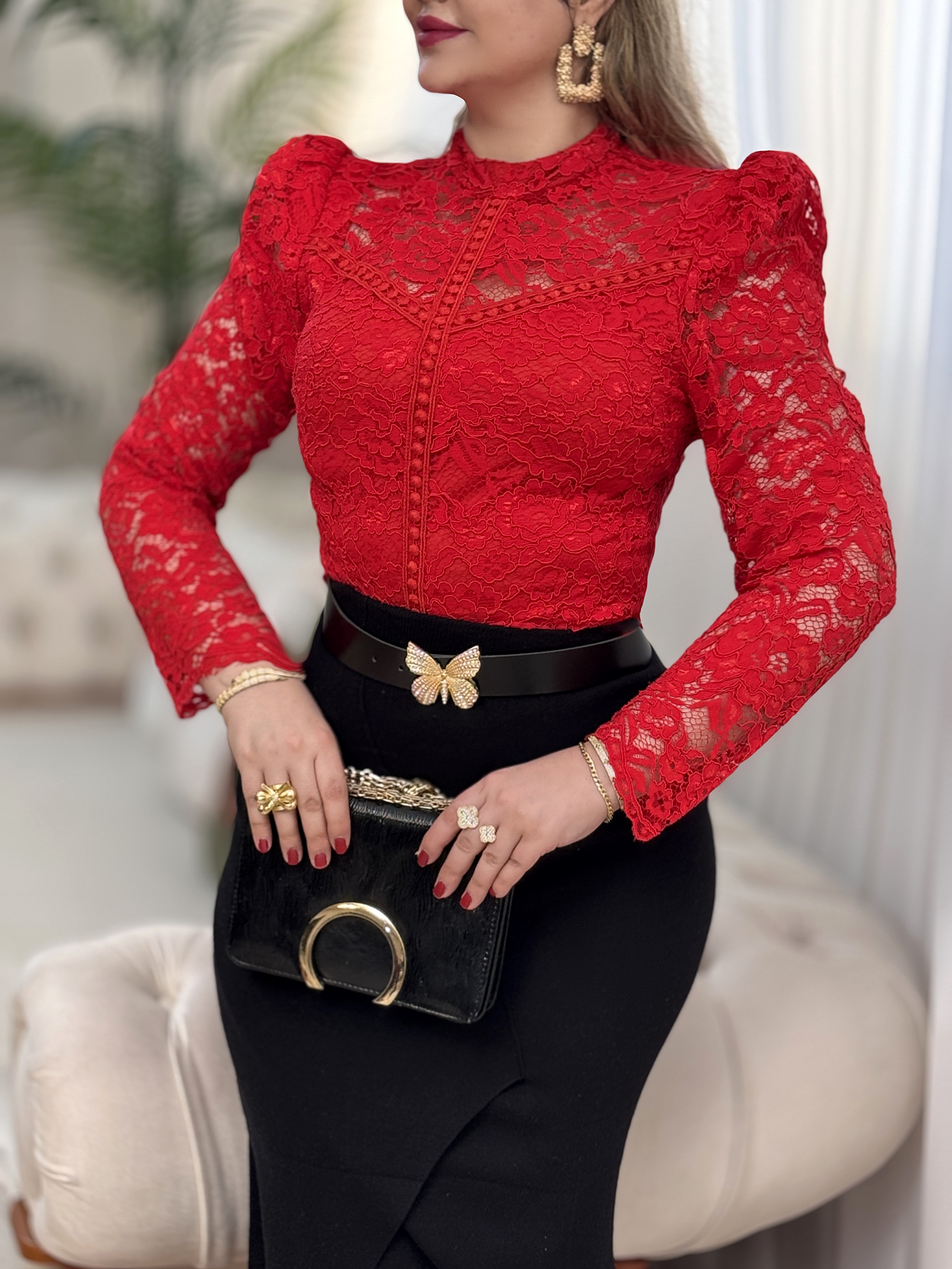 شومیز دانتل هنگامه 2795