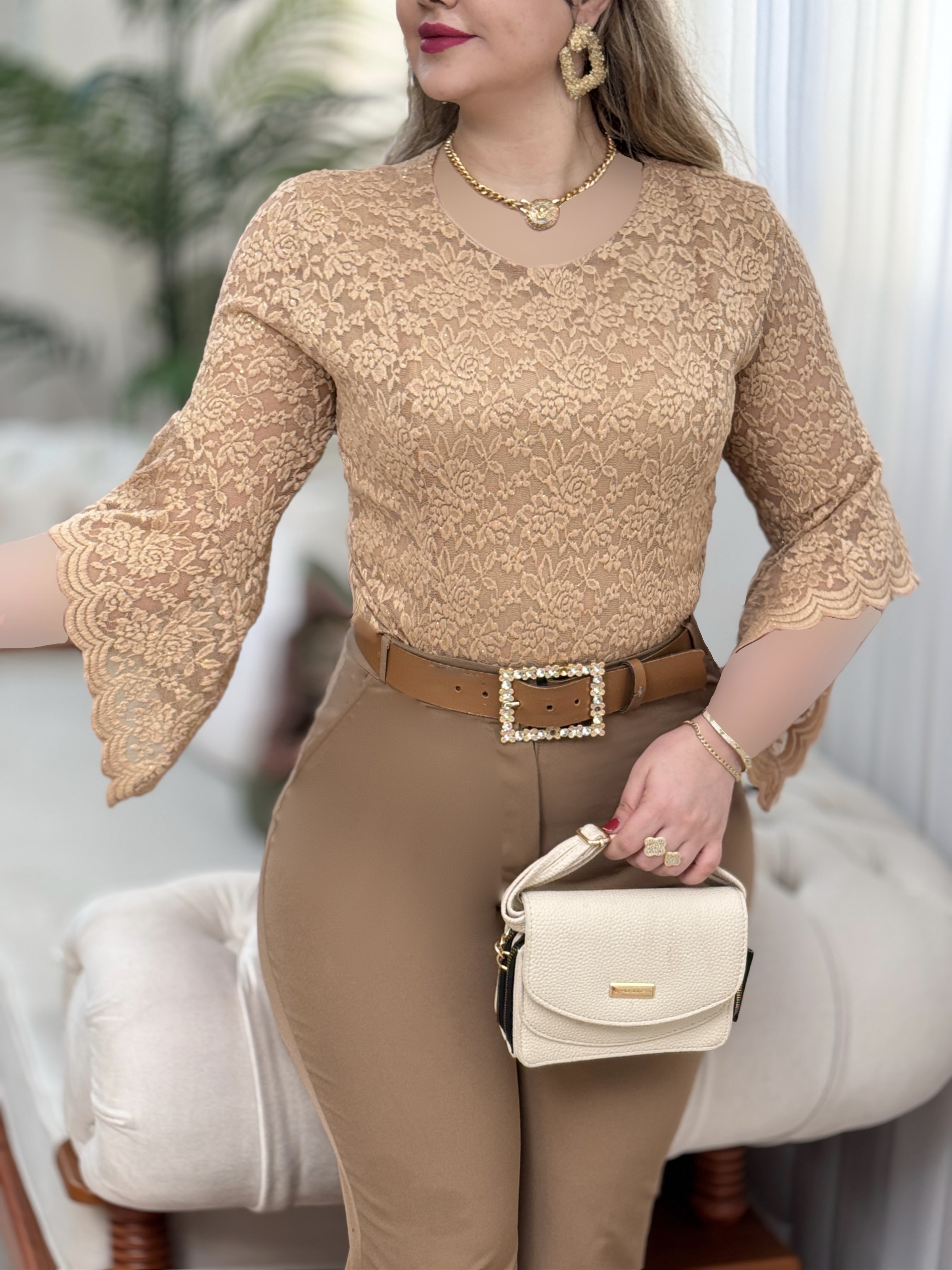 شومیز دانتل سیما 2797