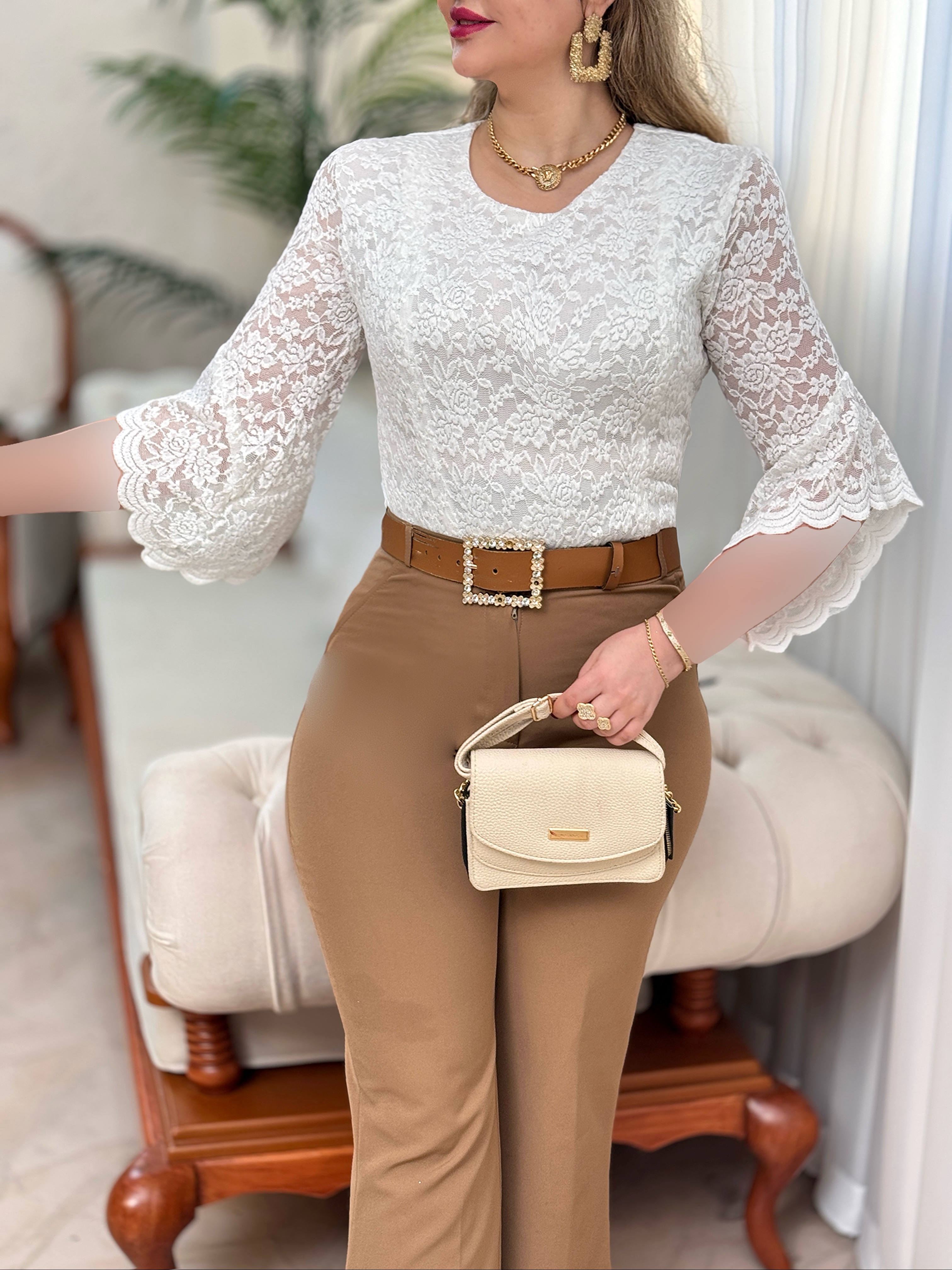 شومیز دانتل سیما 2797