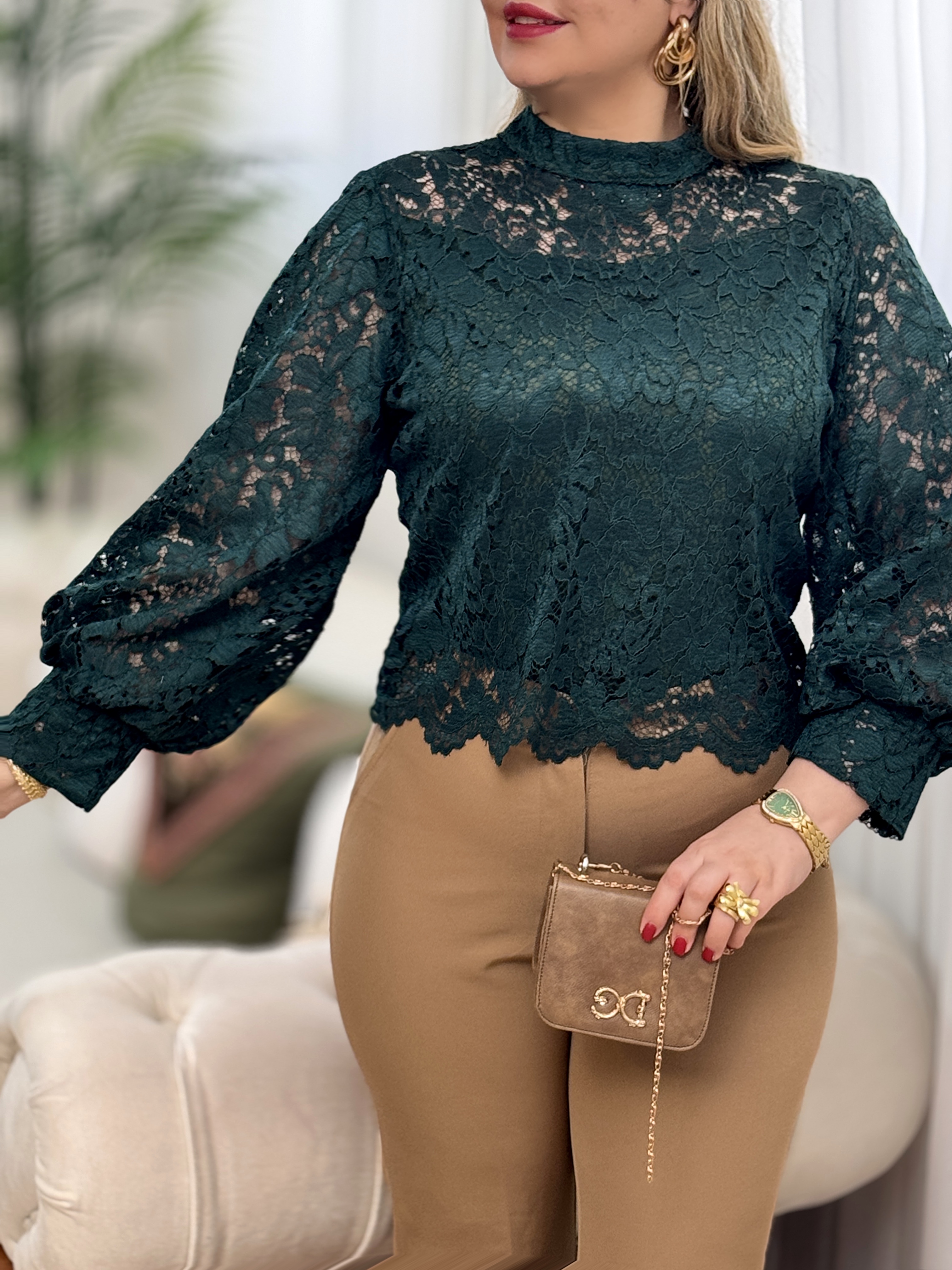 شومیز دانتل ستاره 2799