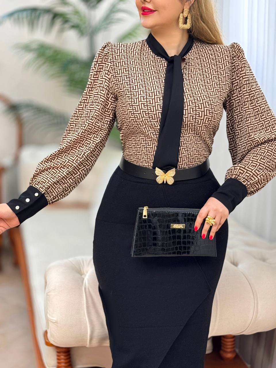 شومیز کرواتی 2814