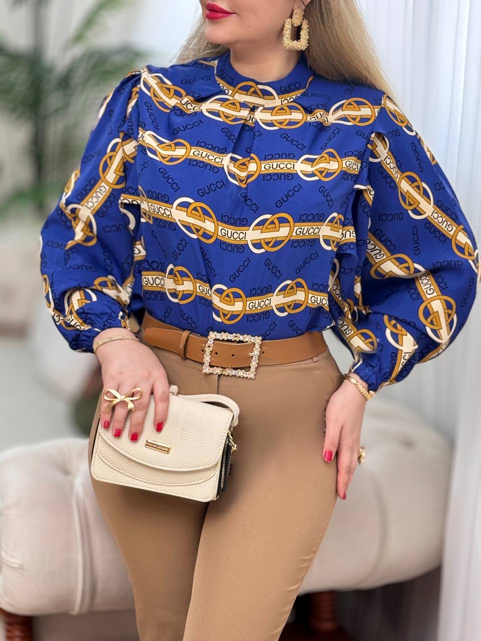 شومیز الیزه GUCCI 2819