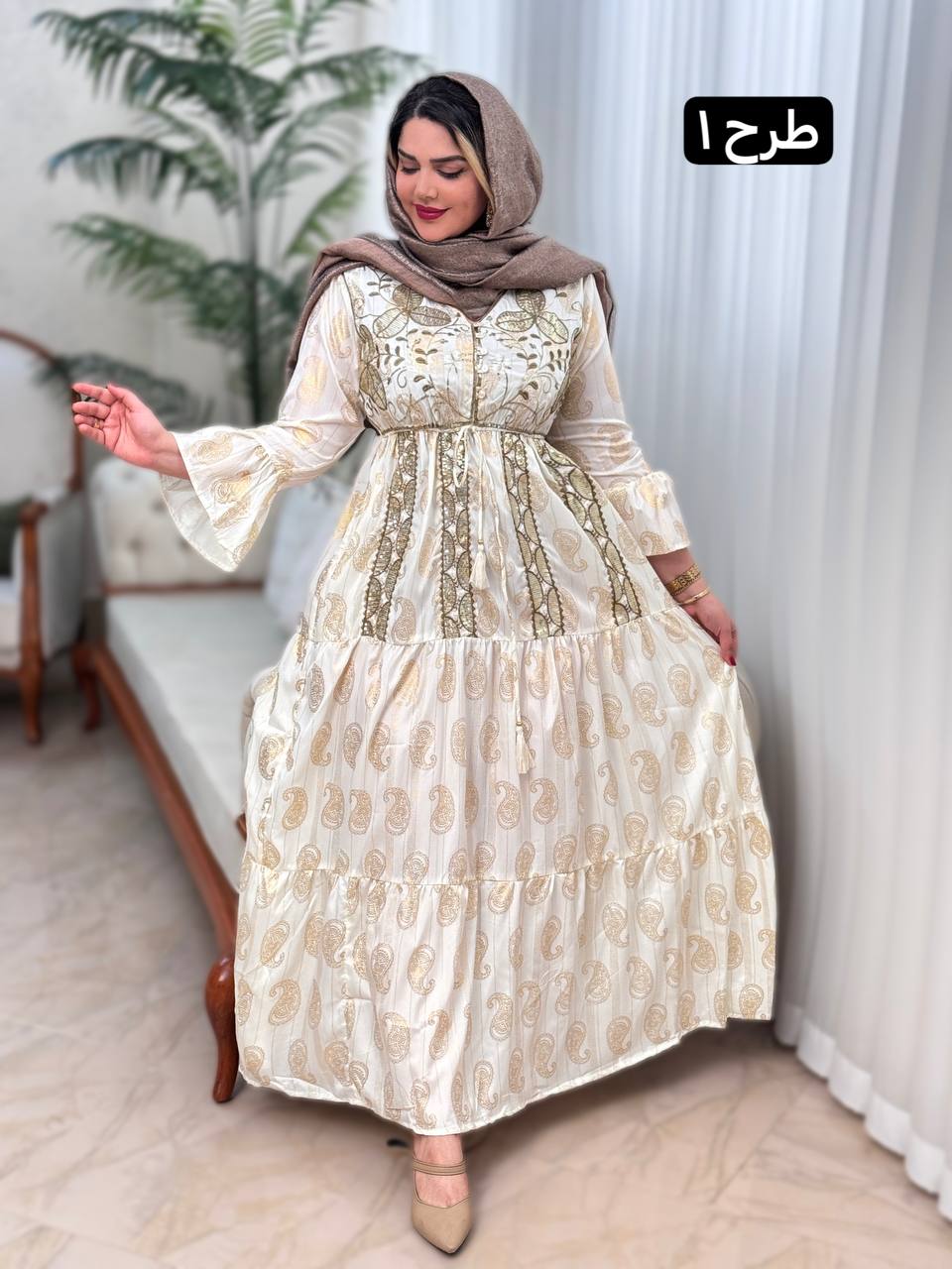 پیراهن هندی نجلا 2830