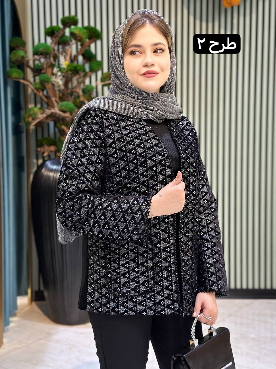 مانتو مخمل سوزندوزی