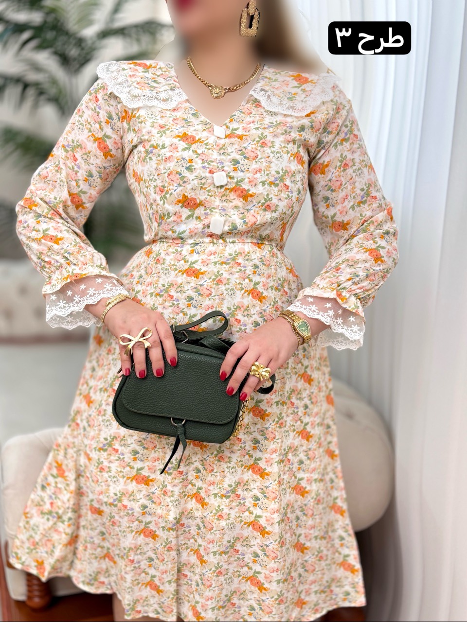 پیراهن وارداتی سوگل 2849