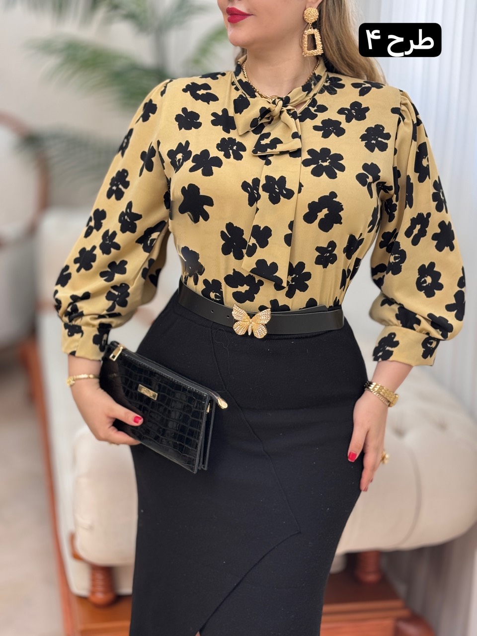 شومیز الیزه کرواتی 2855