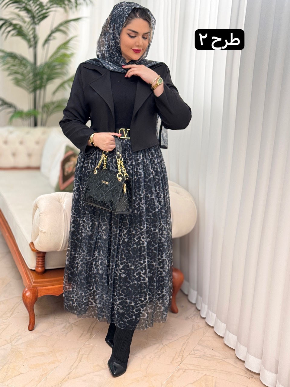 ست سه تکه پلنگی 2867