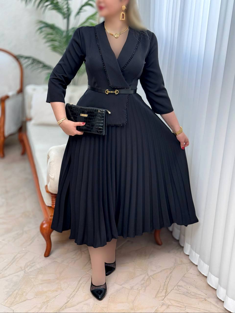 پیراهن مزونی مهوش 2874