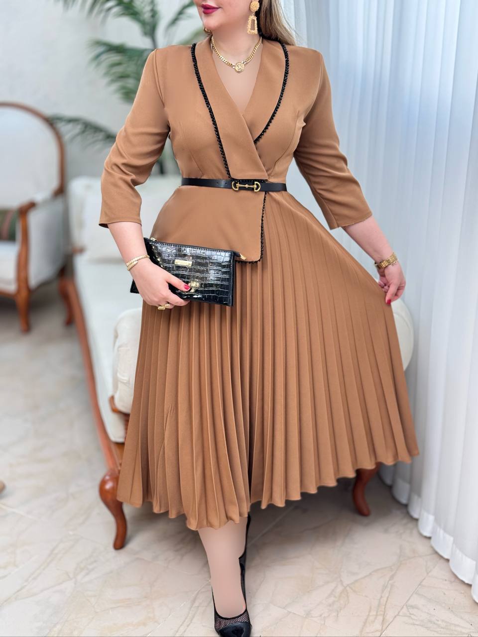 پیراهن مزونی مهوش 2874