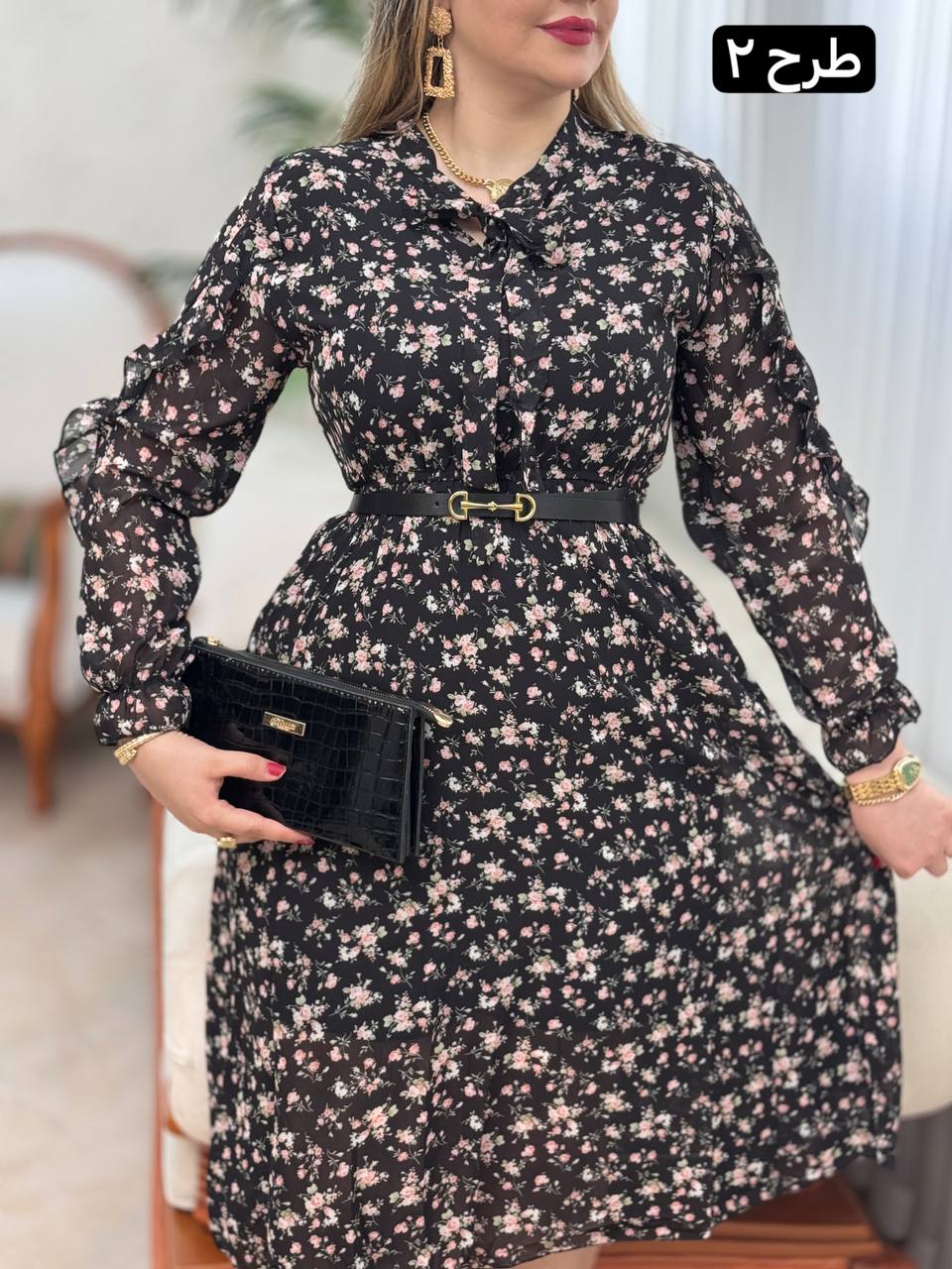 پیراهن حریر بهگل 2902